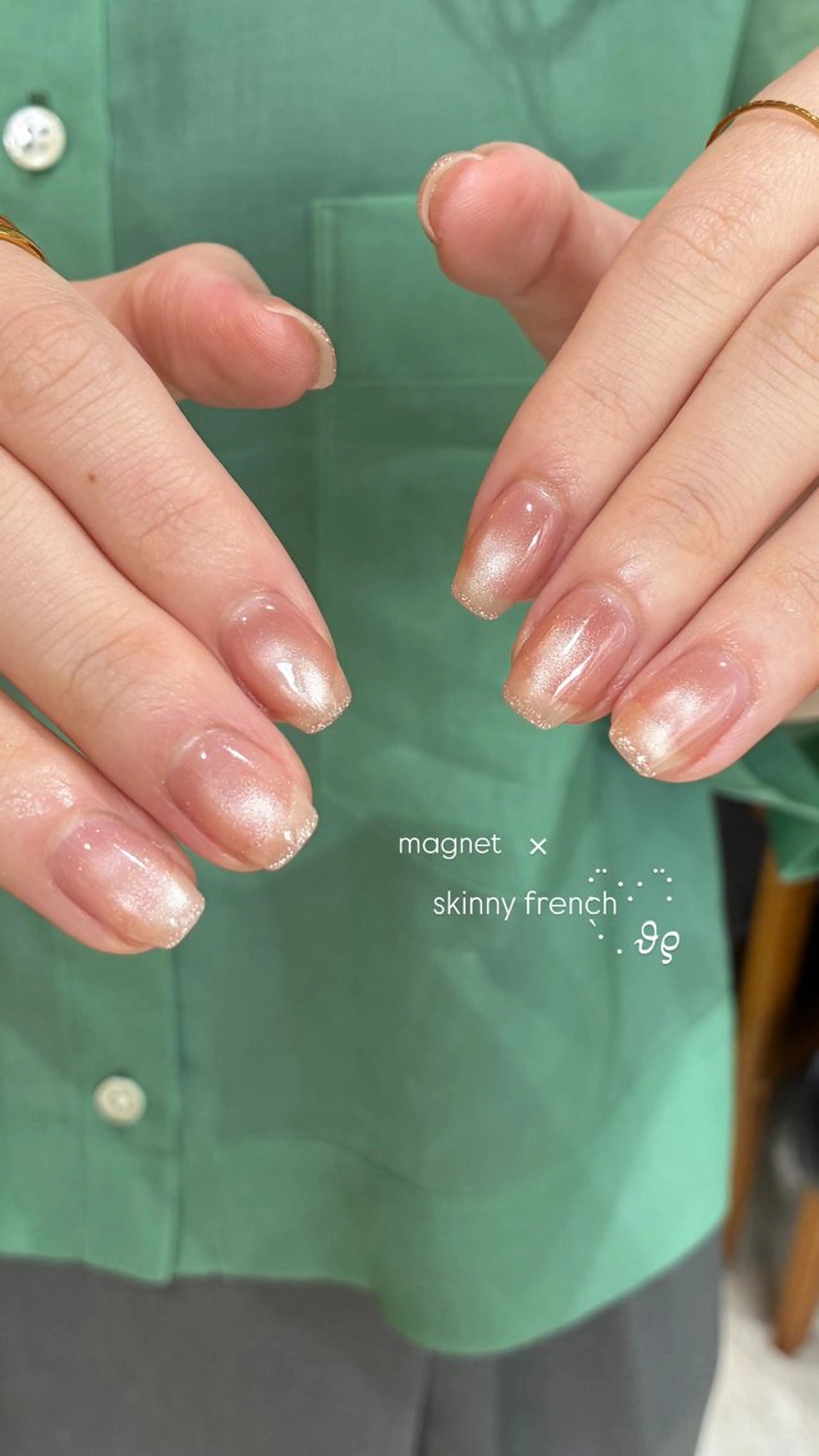 ネイル ハンドネイル ネイルサロン　SLASH所属・Aki ୨୧のネイルデザイン