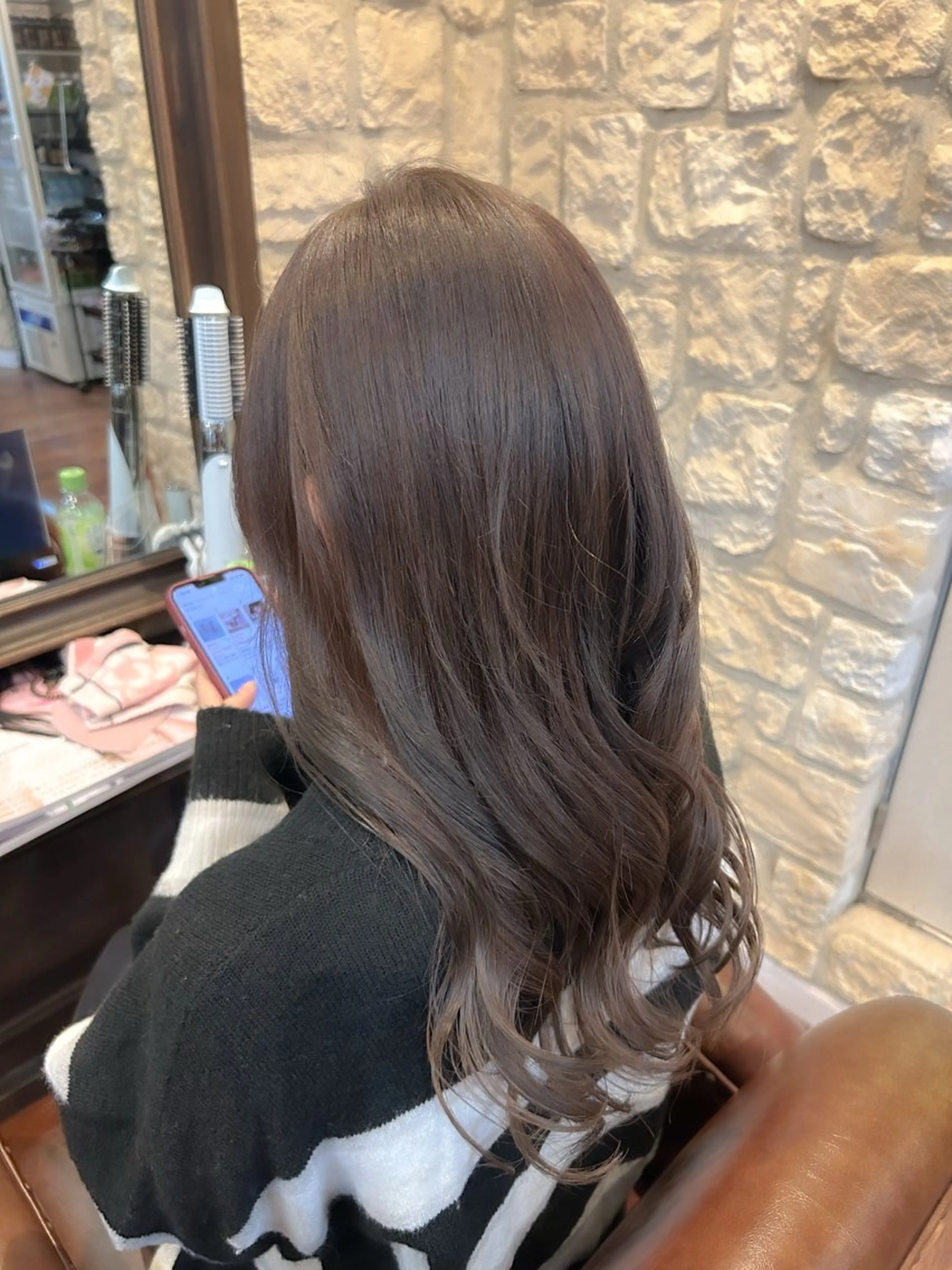 セミロング カラー ブラウンカラー 🪼宮当 亜海🪼のヘアスタイル