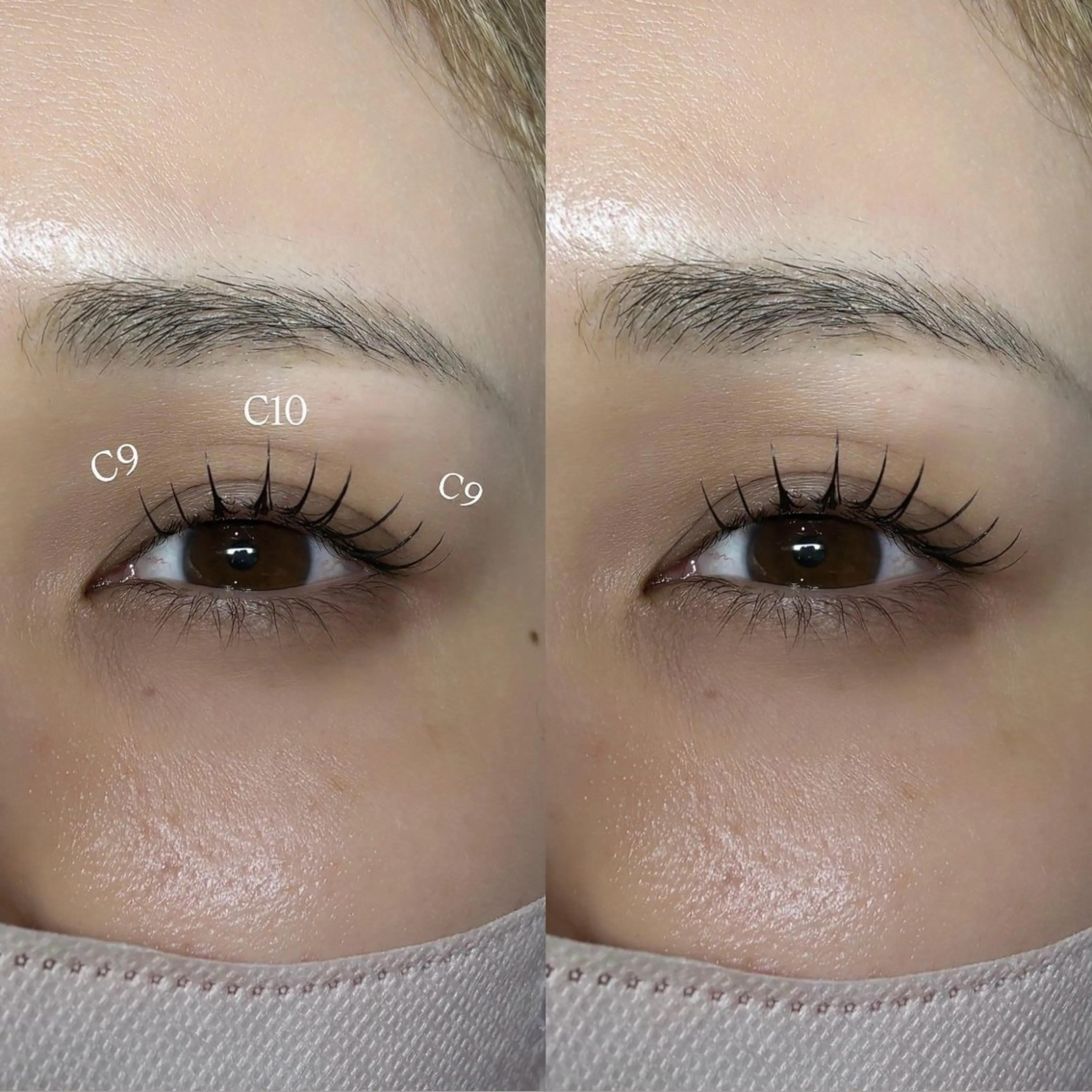 マツエク・マツパ ナチュラル マツエク Veil ayakaのマツエク・マツパデザイン