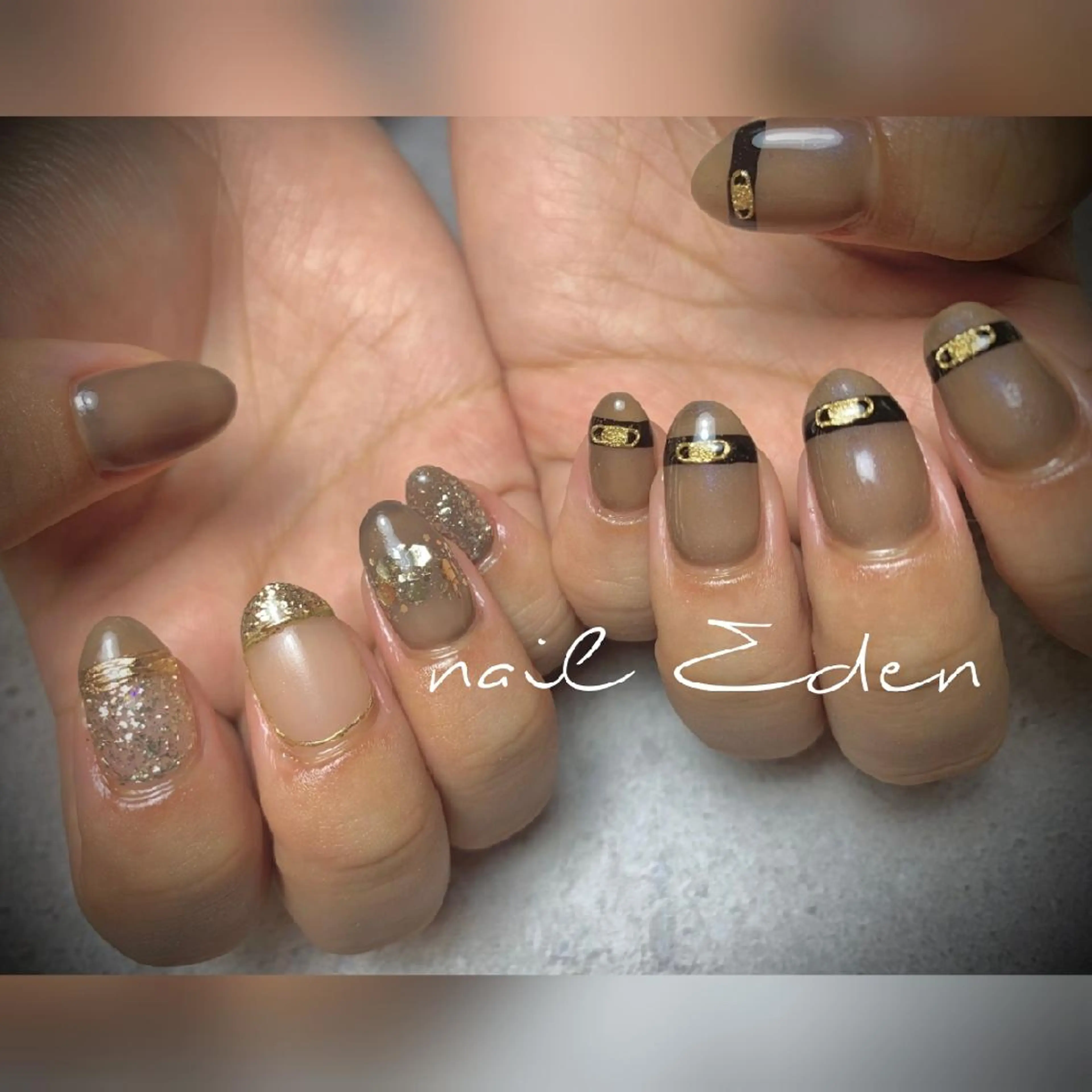 ネイル 持ち込み ハンドネイル ハンドケア Eden　private nail saron所属・Eden ♾️のネイルデザイン