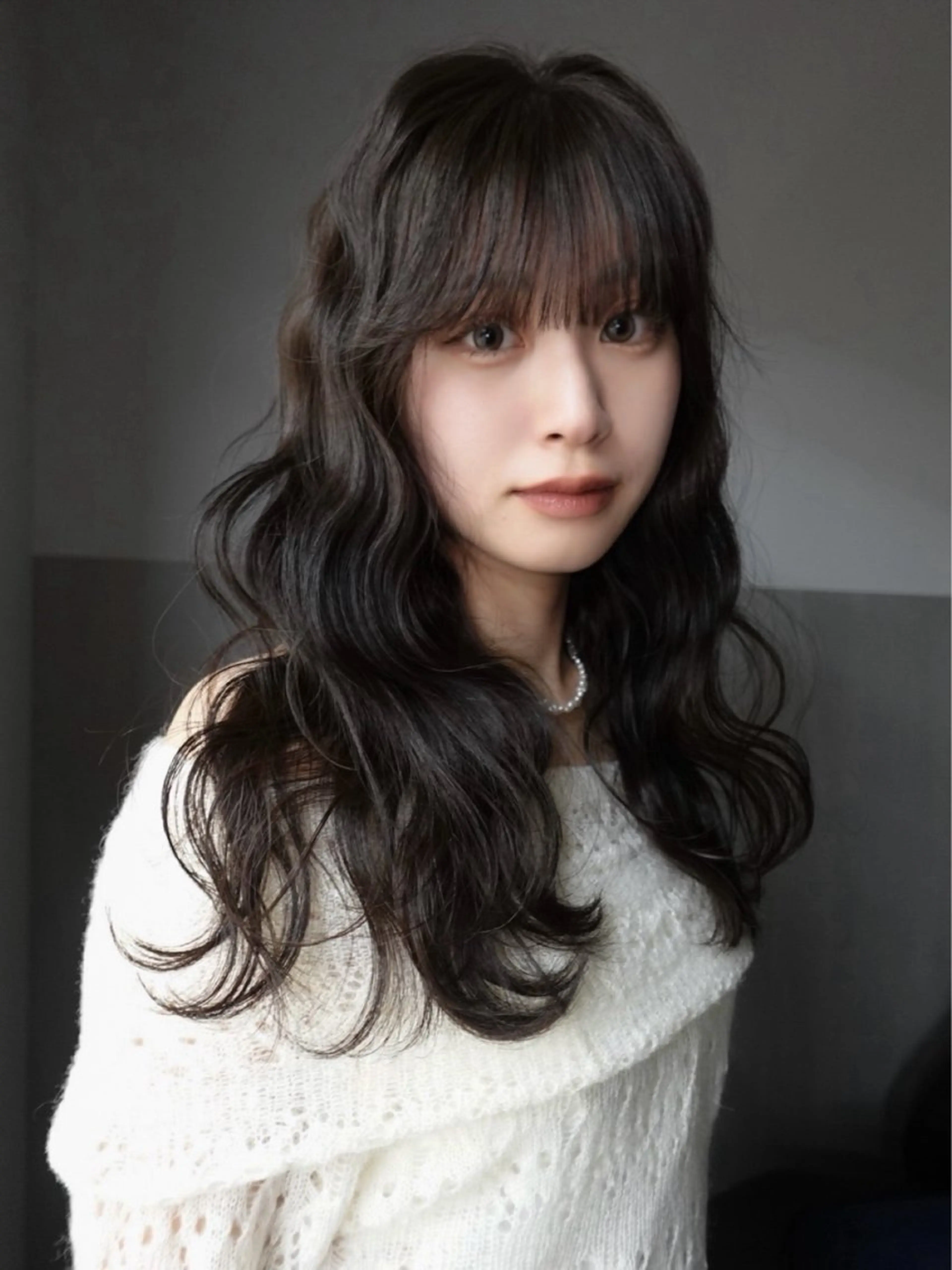 セミロング カット ヘアカラー トリートメント ai / Lond idealのヘアスタイル