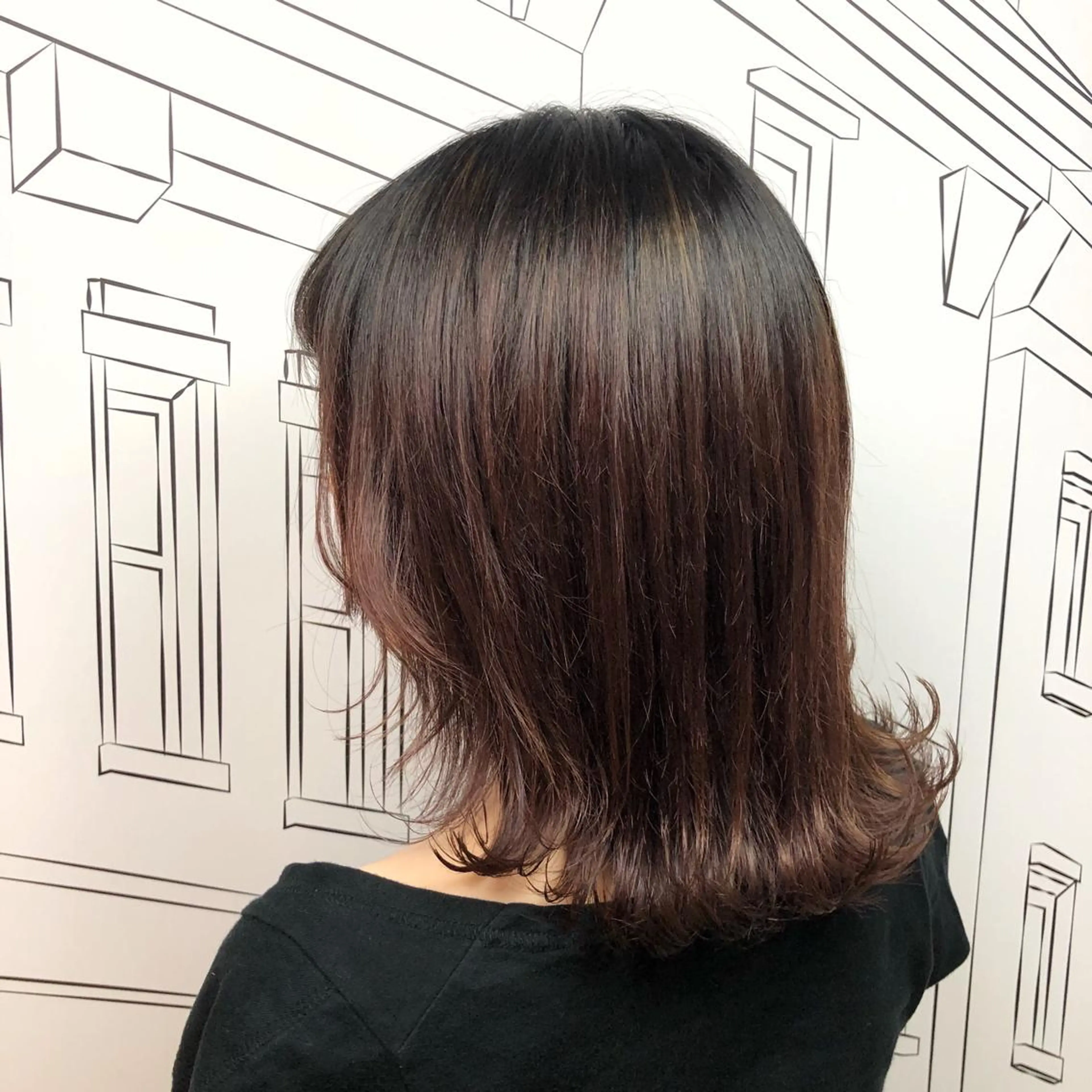 セミロング カラー レイヤー,ボブ / 彩未のヘアスタイル