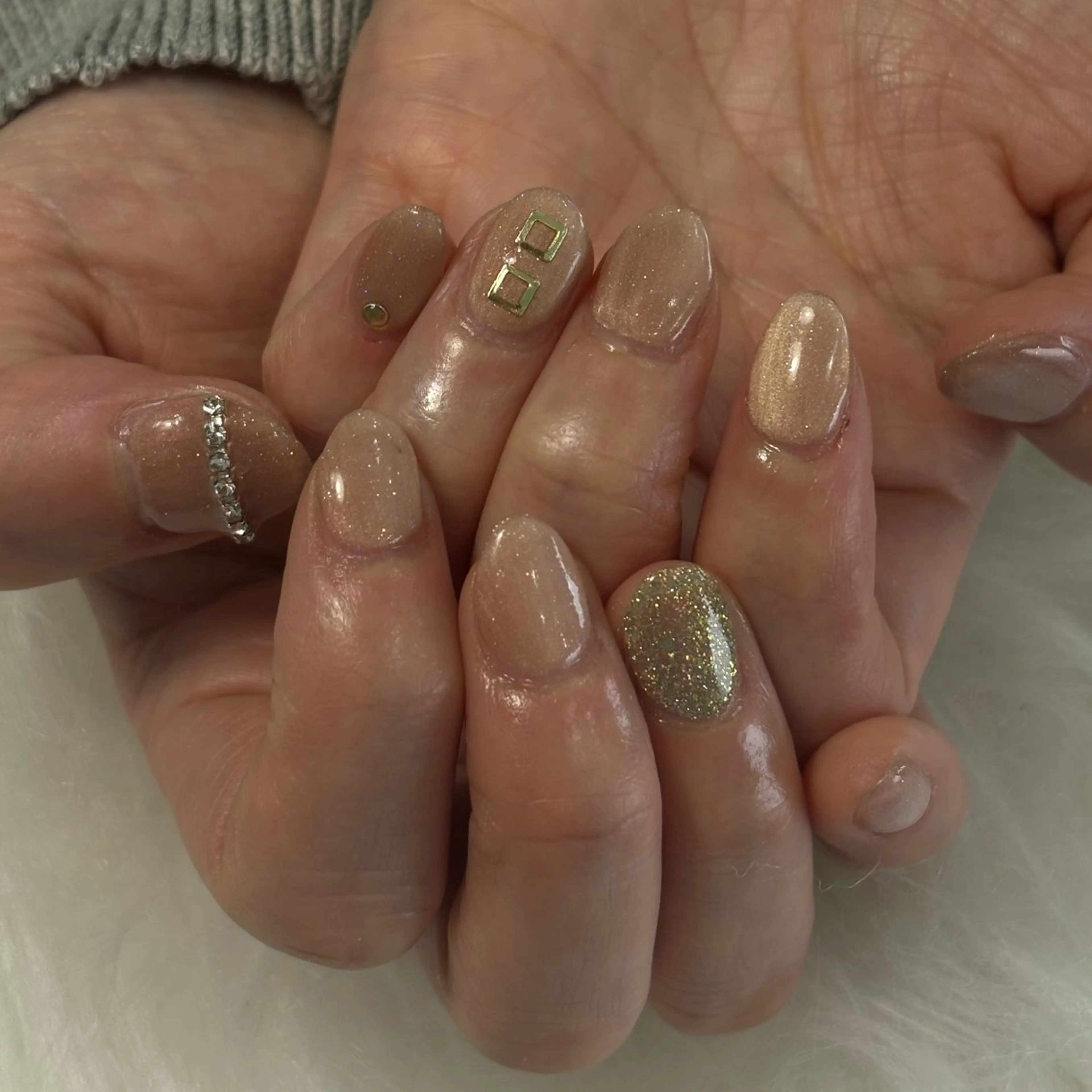 ネイル ハンドネイル Hair Space Carm所属・n ノアンのネイルデザイン