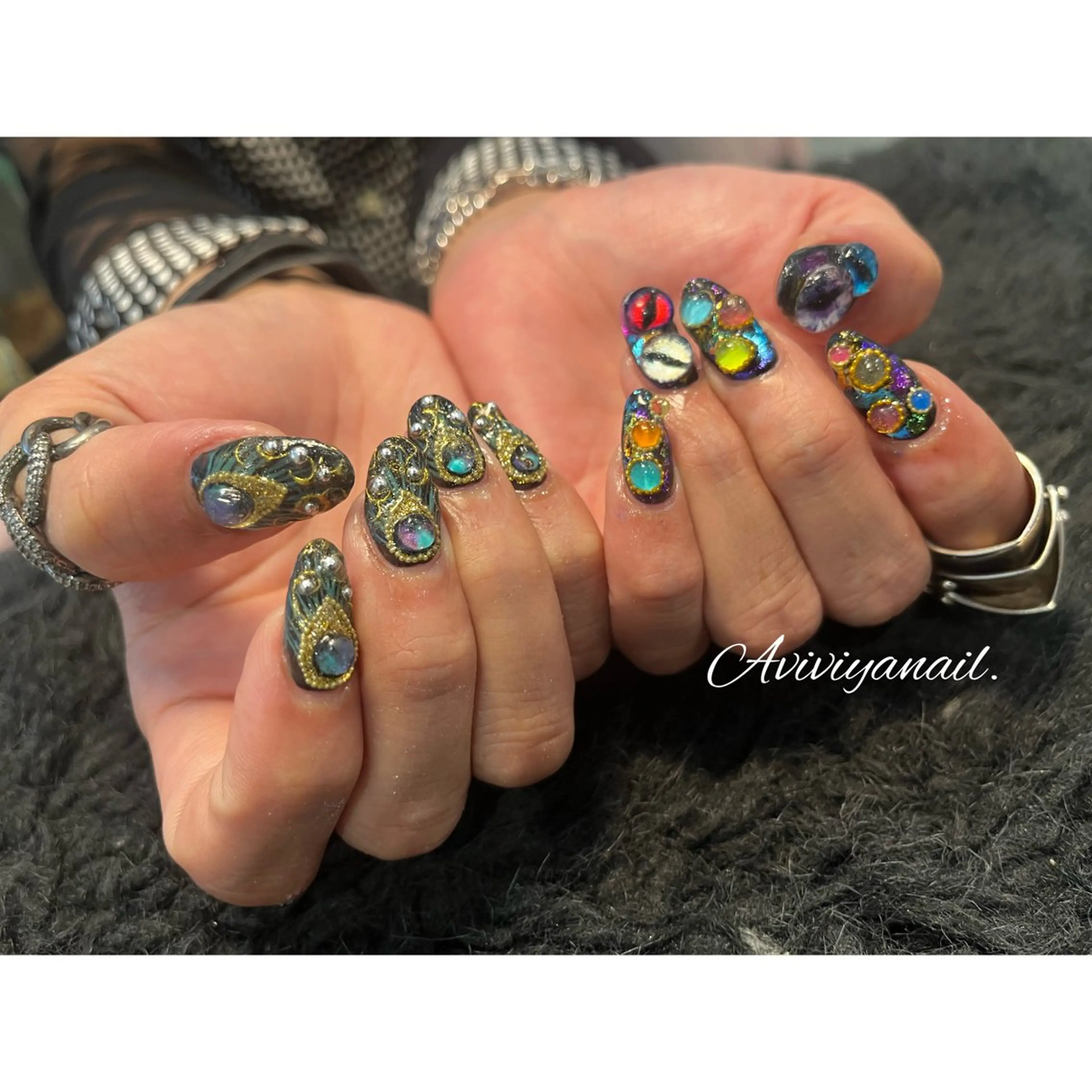 ネイル AviviyaNail所属・kubo ayaのネイルデザイン