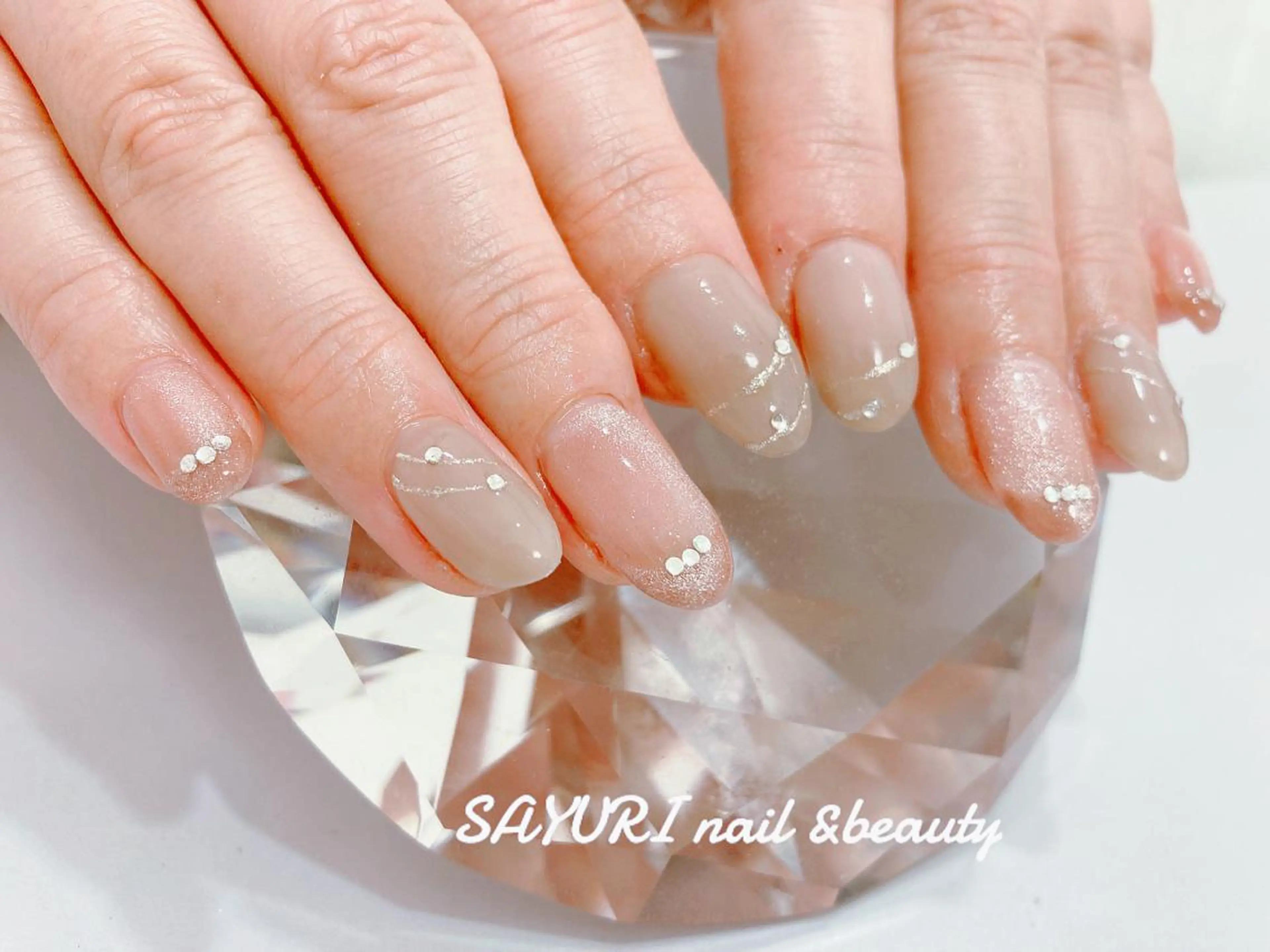 ネイル マグネットネイル ハンドネイル さゆりネイル&ビューティーサロン所属・古屋 早友里のネイルデザイン