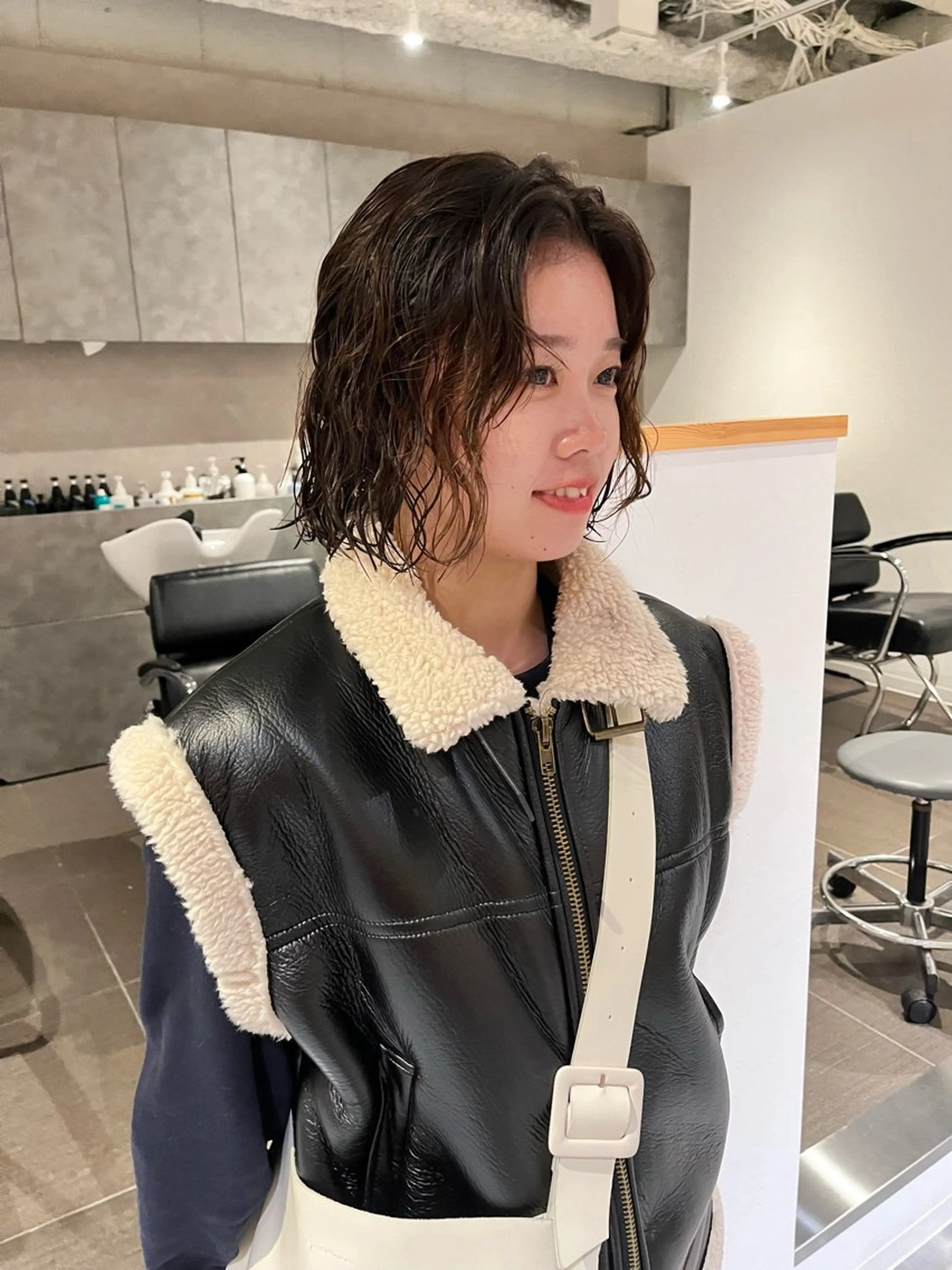 ショート パーマ ボブ カット パーマ ショート/パーマ/ カラー/FUKOのヘアスタイル