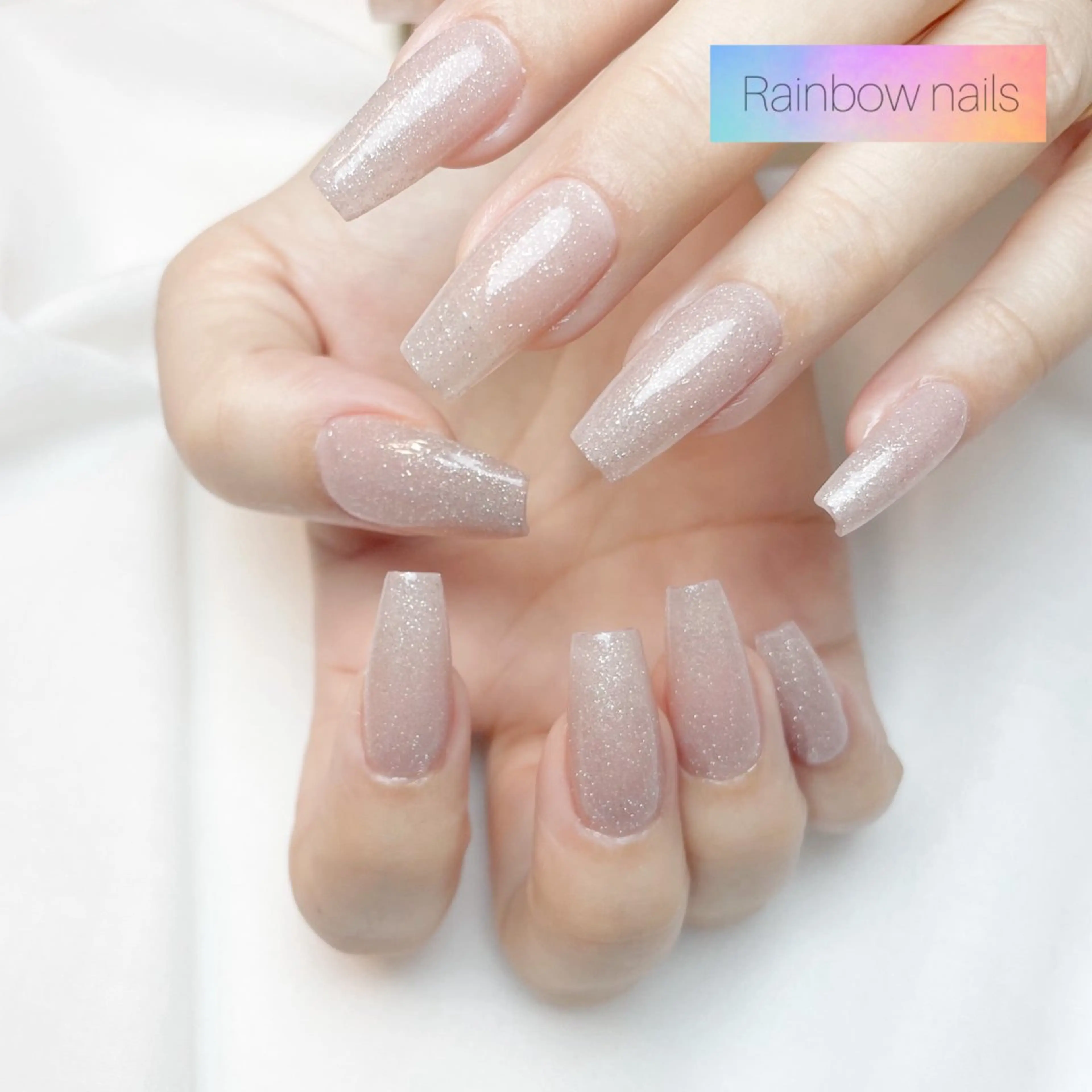 チップ長さだし10本 オフ/ケア込 ワンカラーの写真