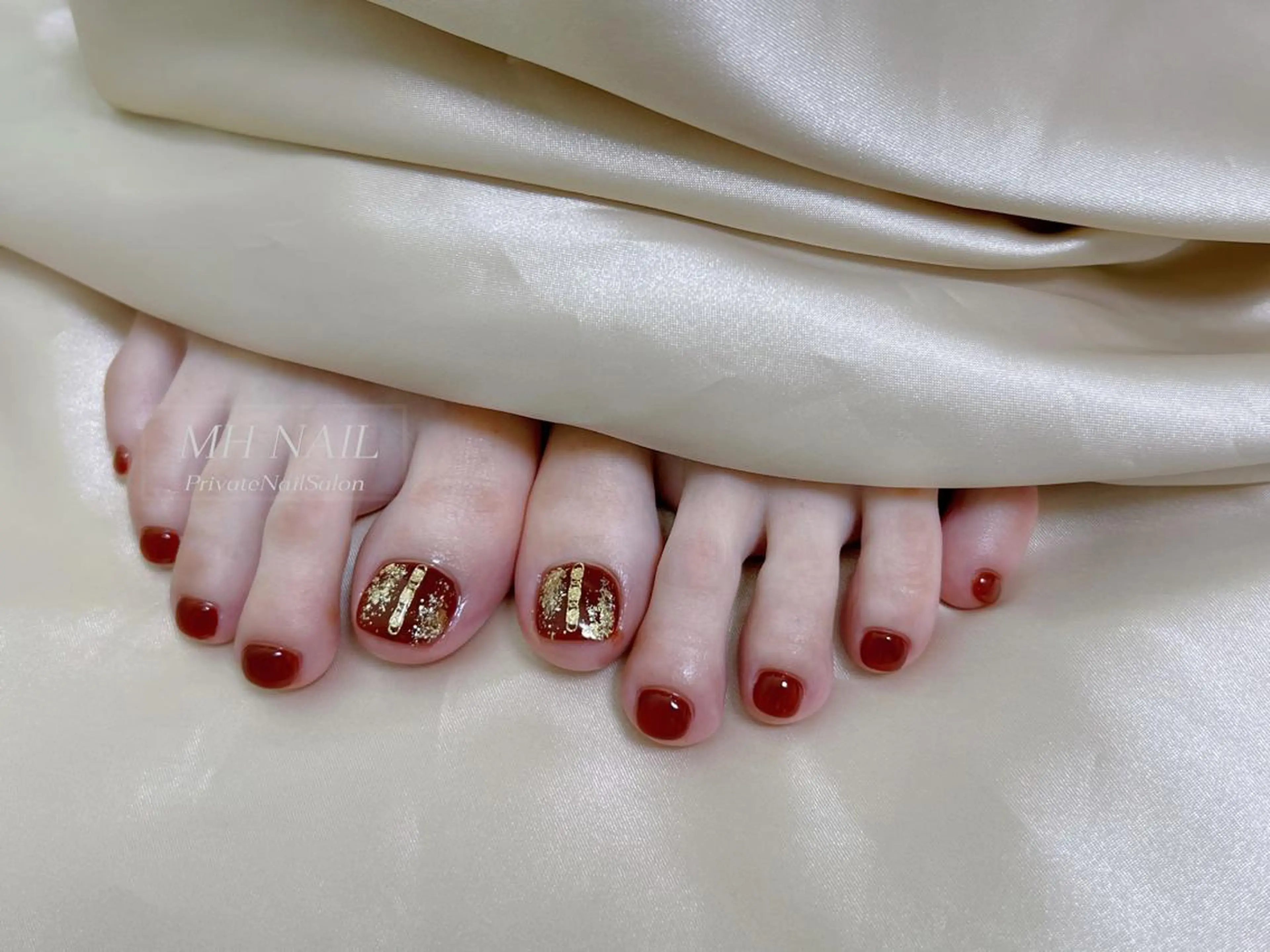 ネイル フットネイル MH Nailのネイルデザイン