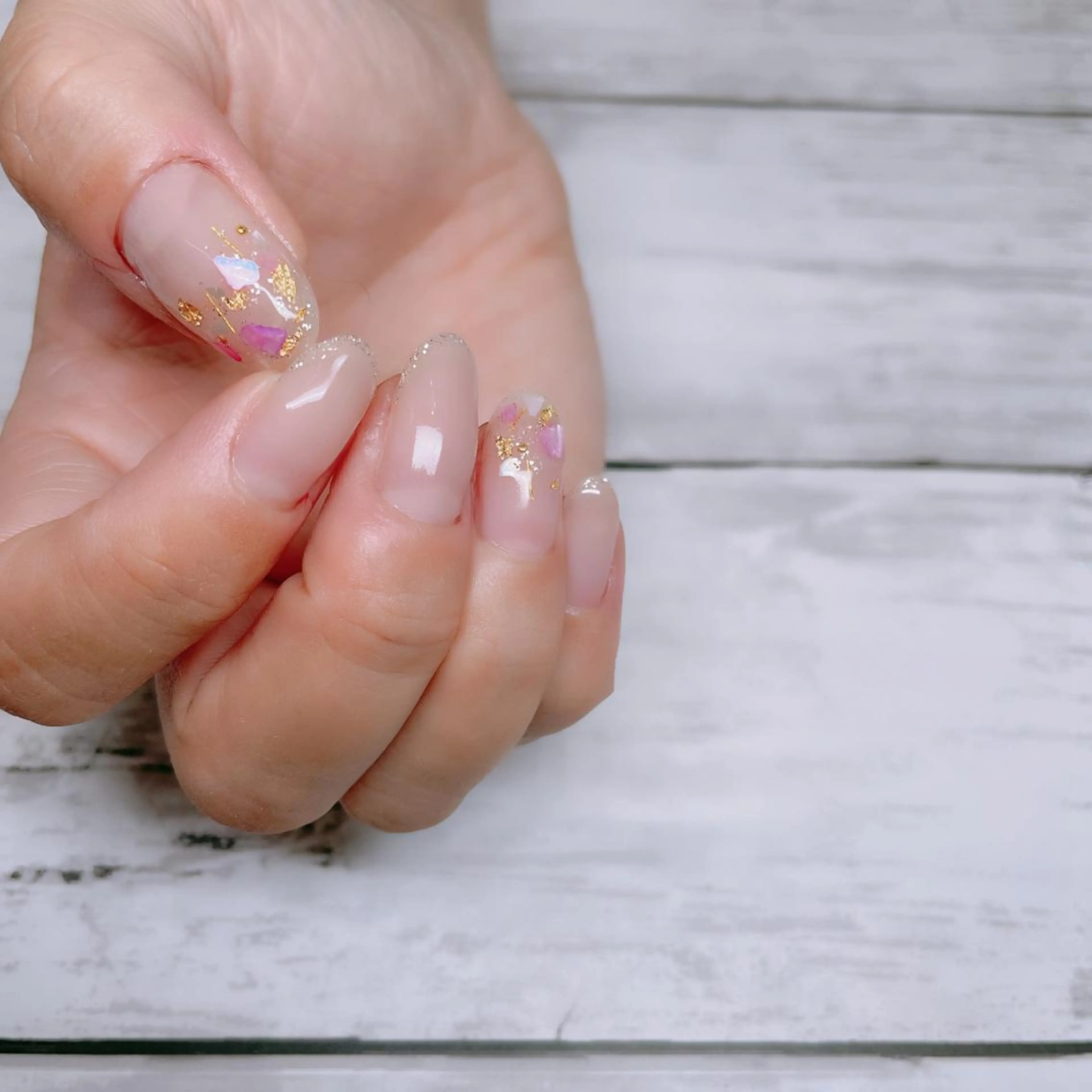 ネイル Aim* 深爪・自爪育成専門店のネイルデザイン