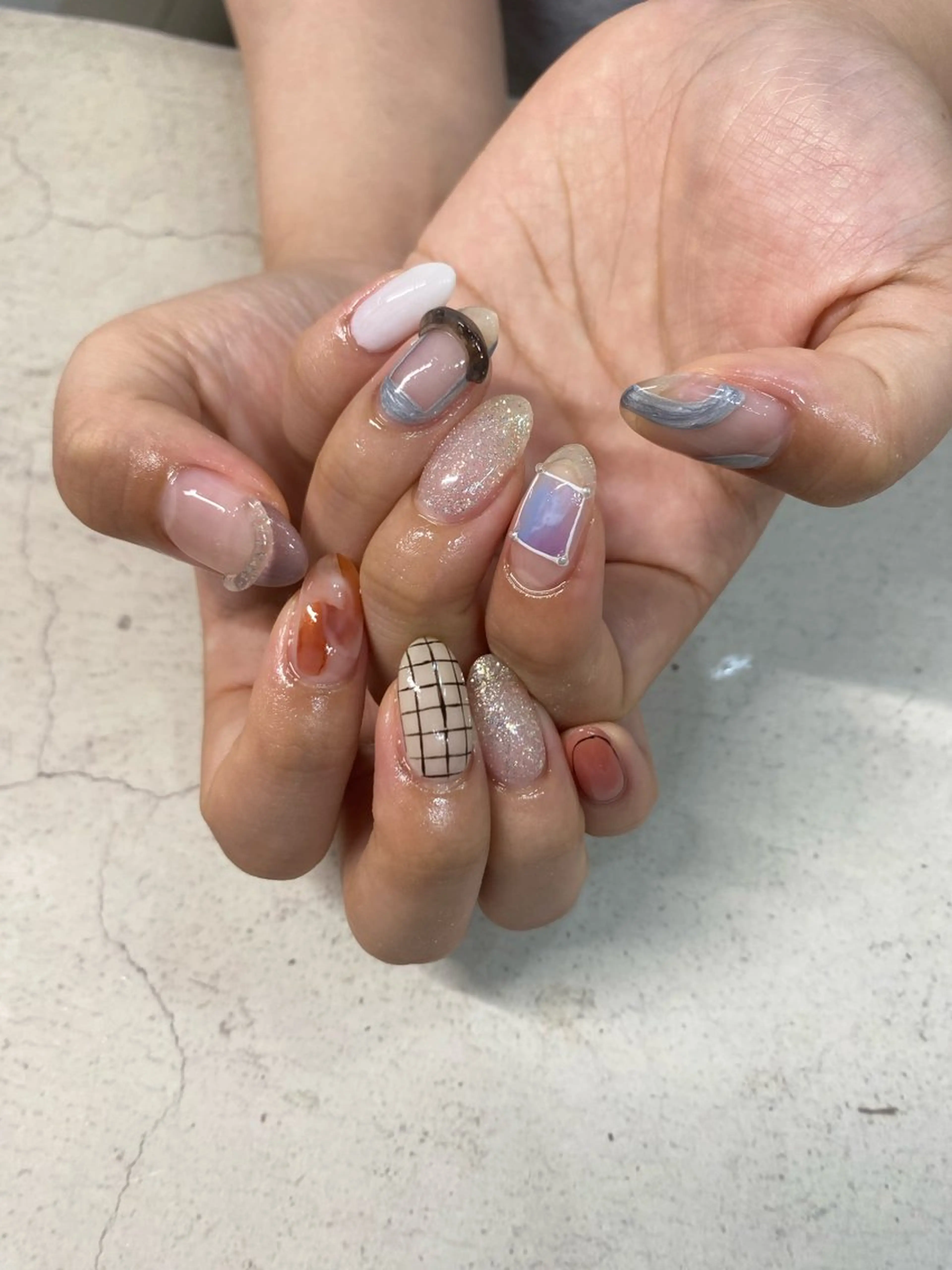 ネイル ハンドネイル Olive nail salon所属・kawaguchi yukiのネイルデザイン