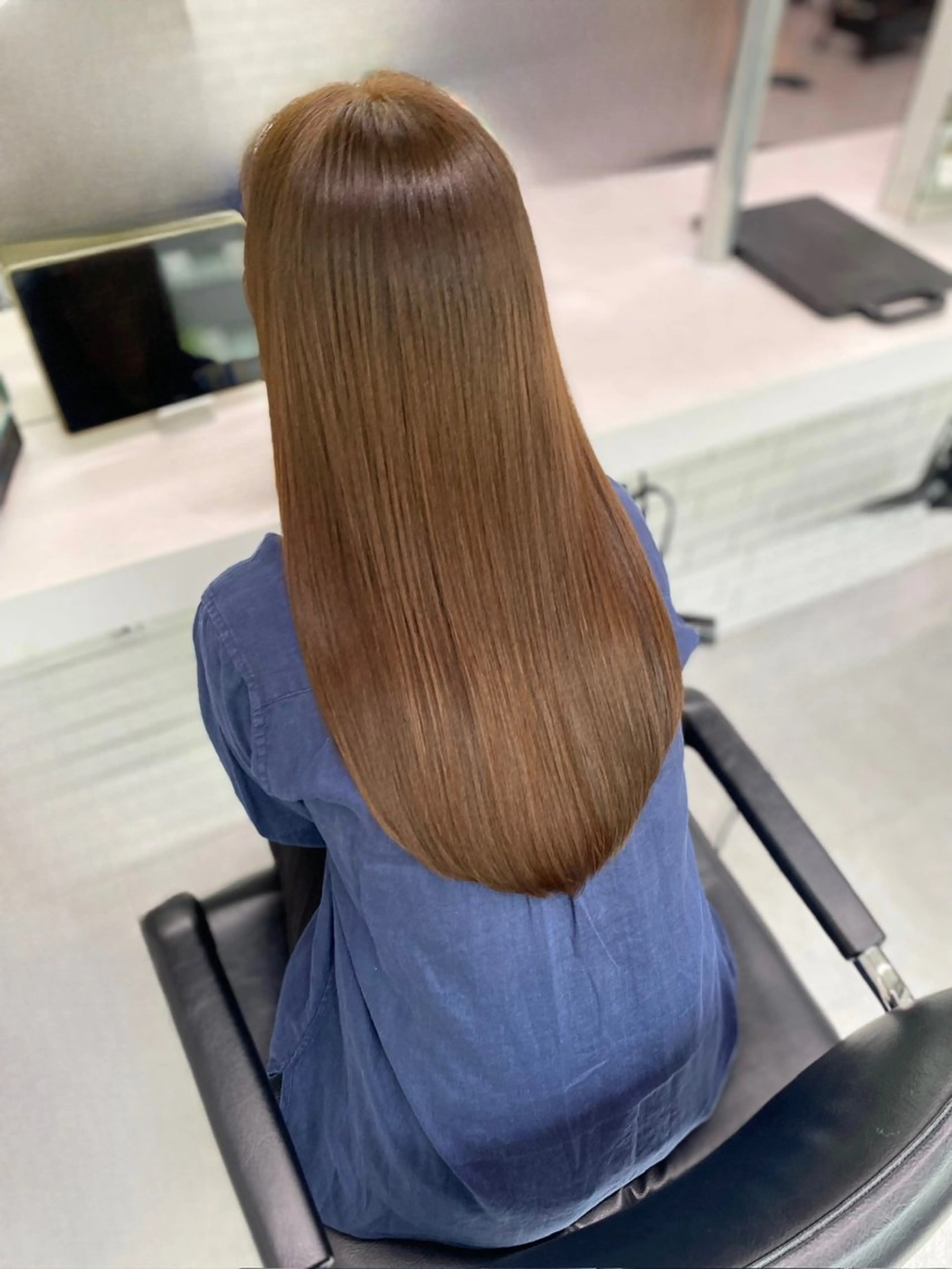 セミロング 髪質改善💖艶カラー 🫧梅田/Kaoriのヘアスタイル