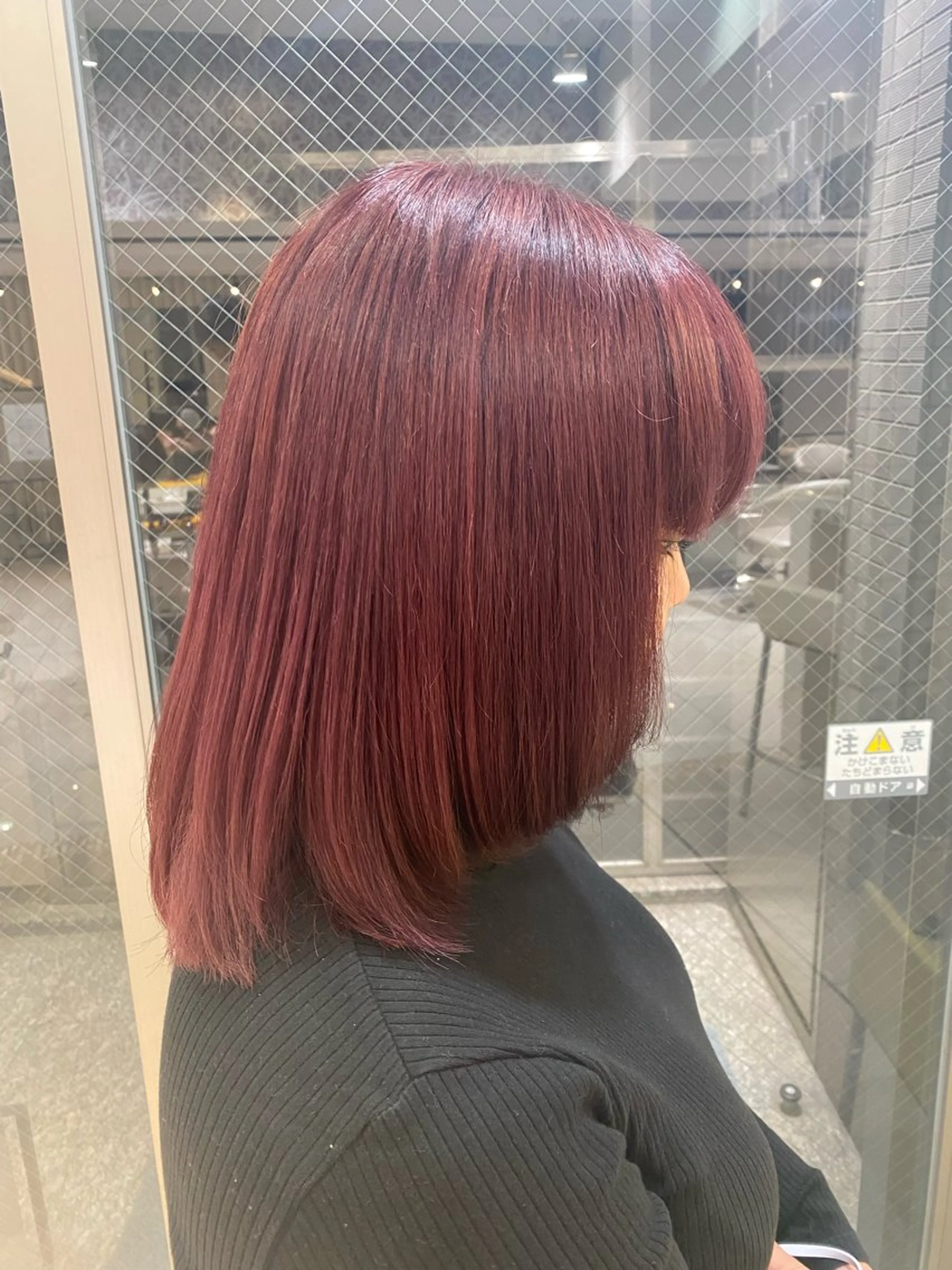 セミロング カラー カット ヘアカラー Aujuaソムリエ ❤️‍🔥今吉 晃太のヘアスタイル