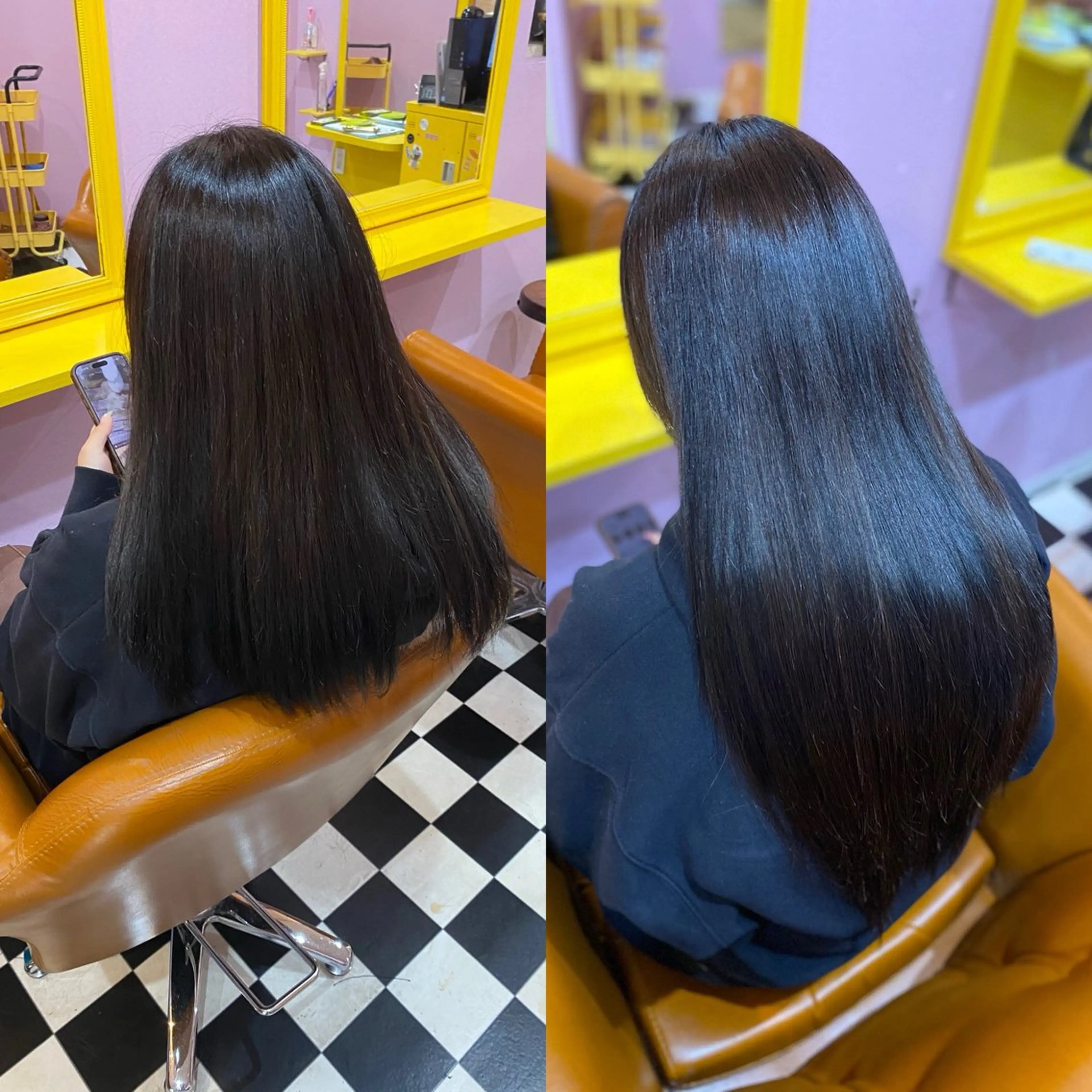 ロング チビ編み込みエクステ どぅ〜す/YUIのヘアスタイル