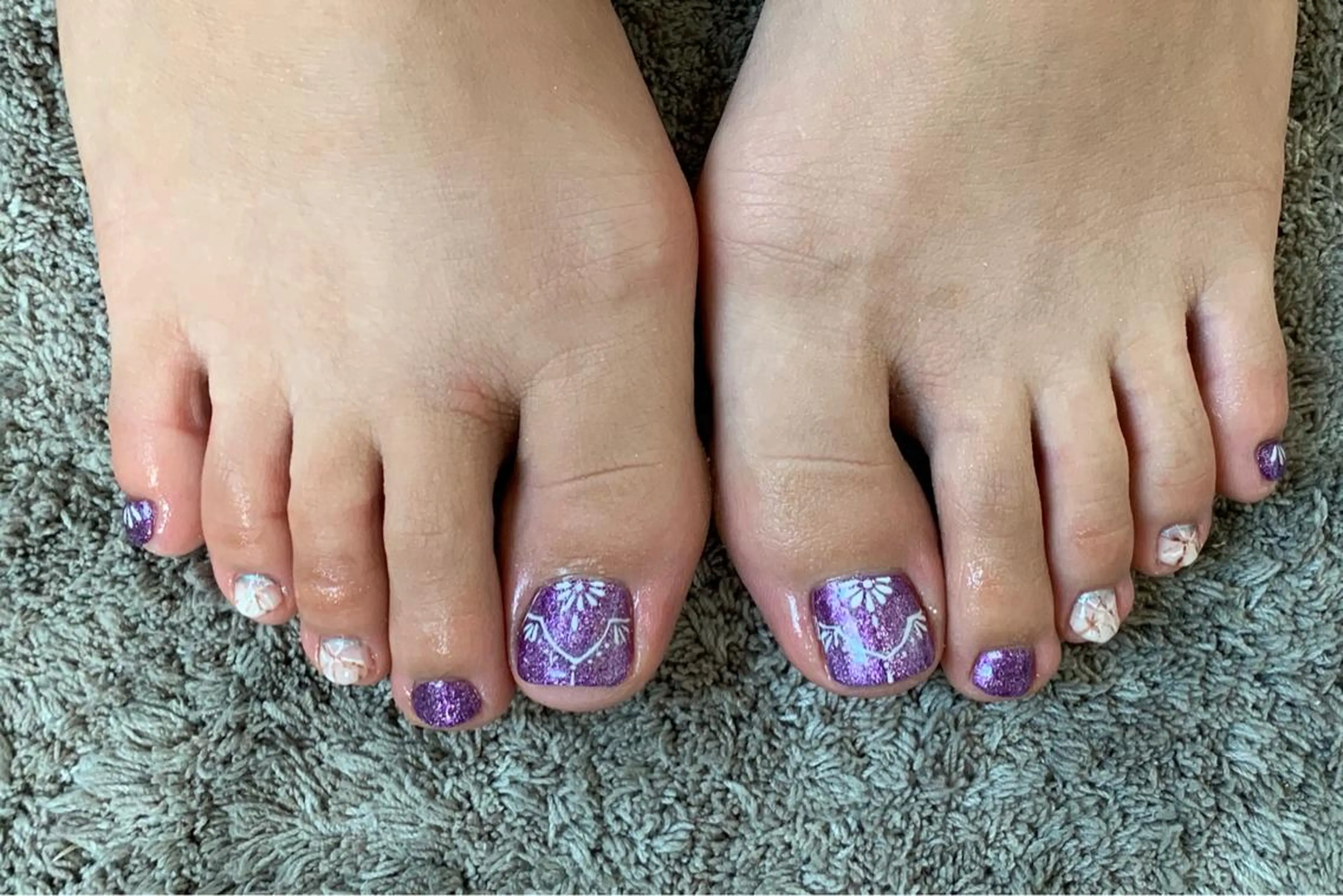 ネイル フットネイル ジェルネイル Amelia さくらいのネイルデザイン