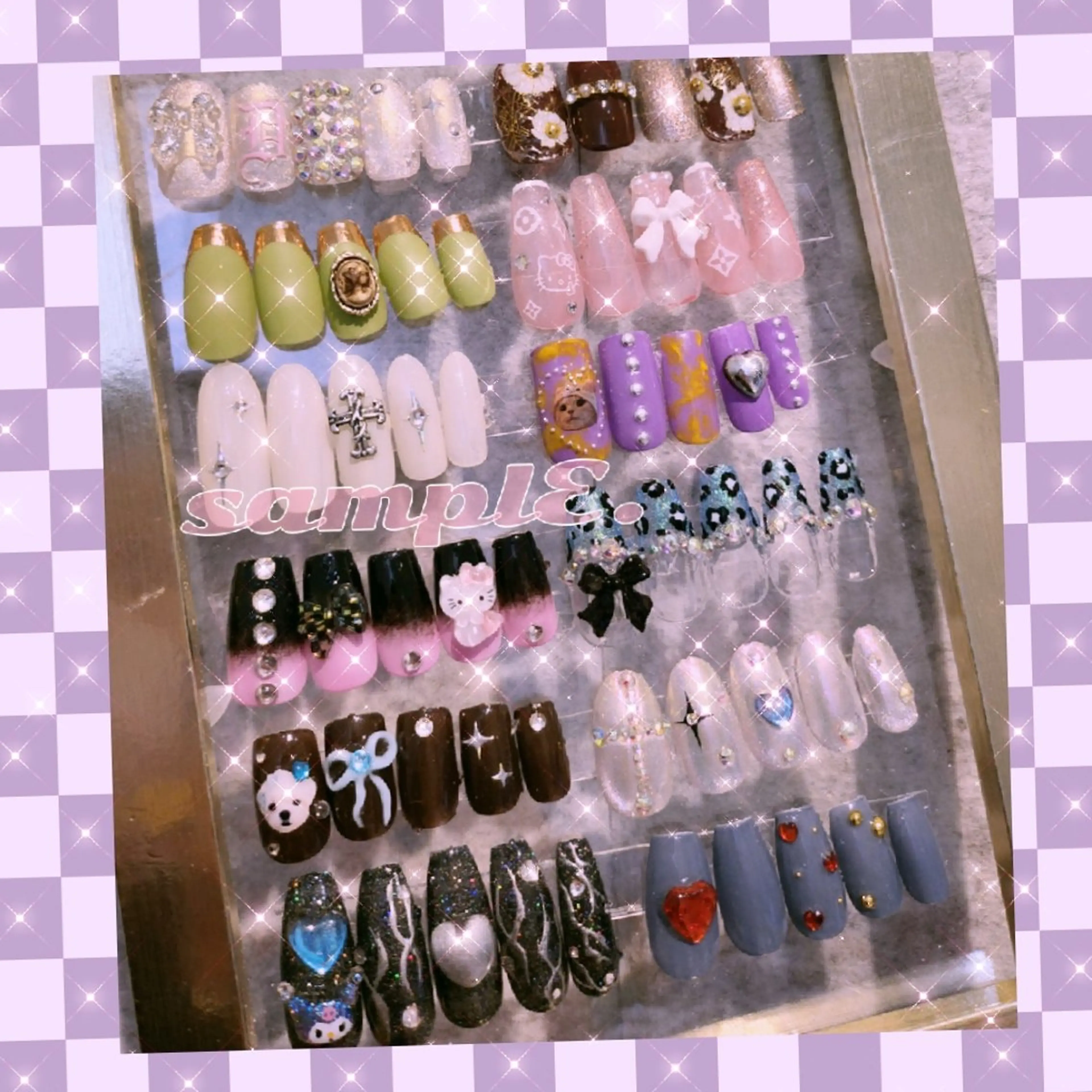 ネイル 💜bora .のネイルデザイン