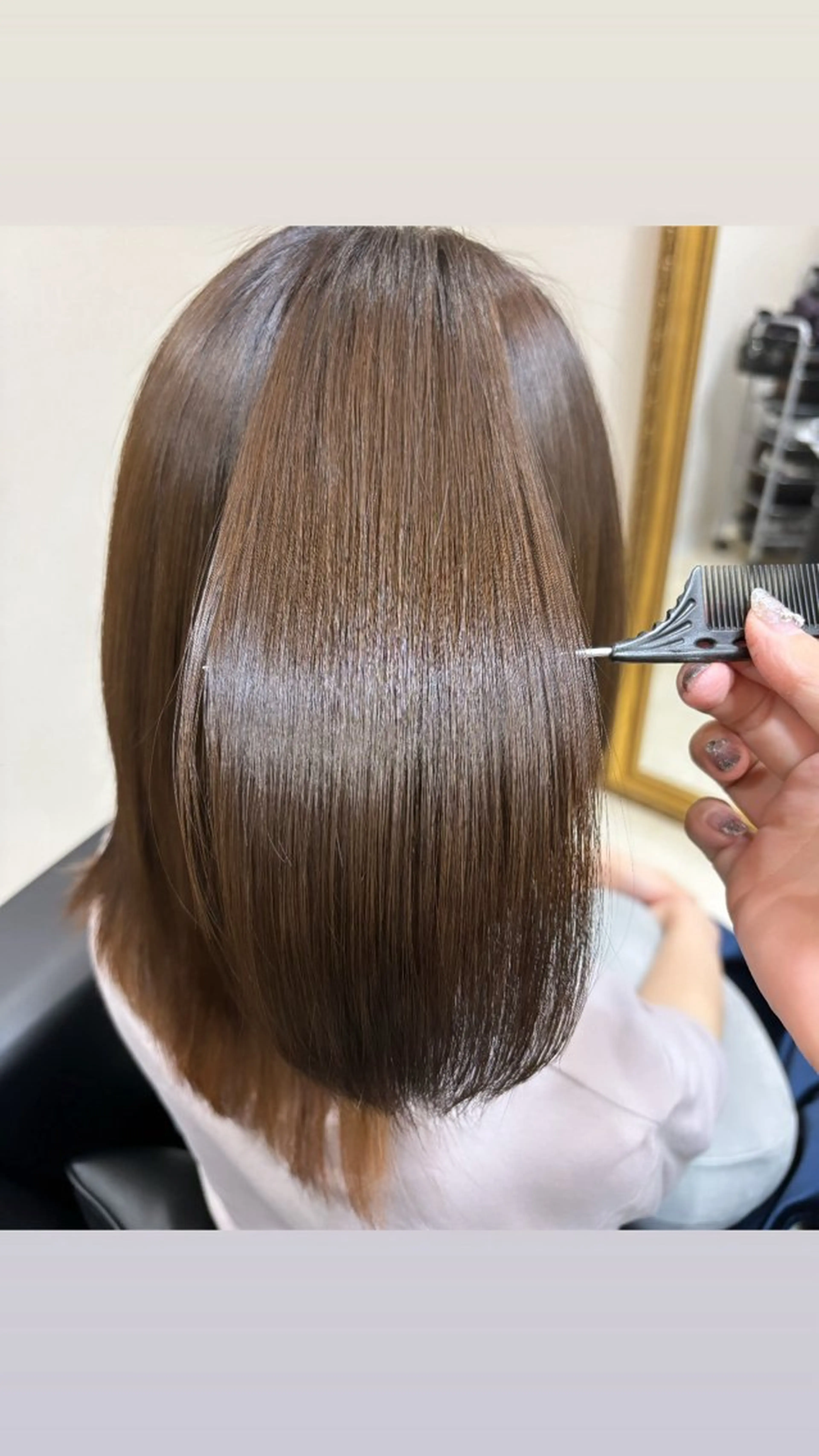 ミディアム Carrefour LOCO Kyogoku八潮店【カルフールロコキョウゴク】所属・LOCO Aikaのヘアスタイル