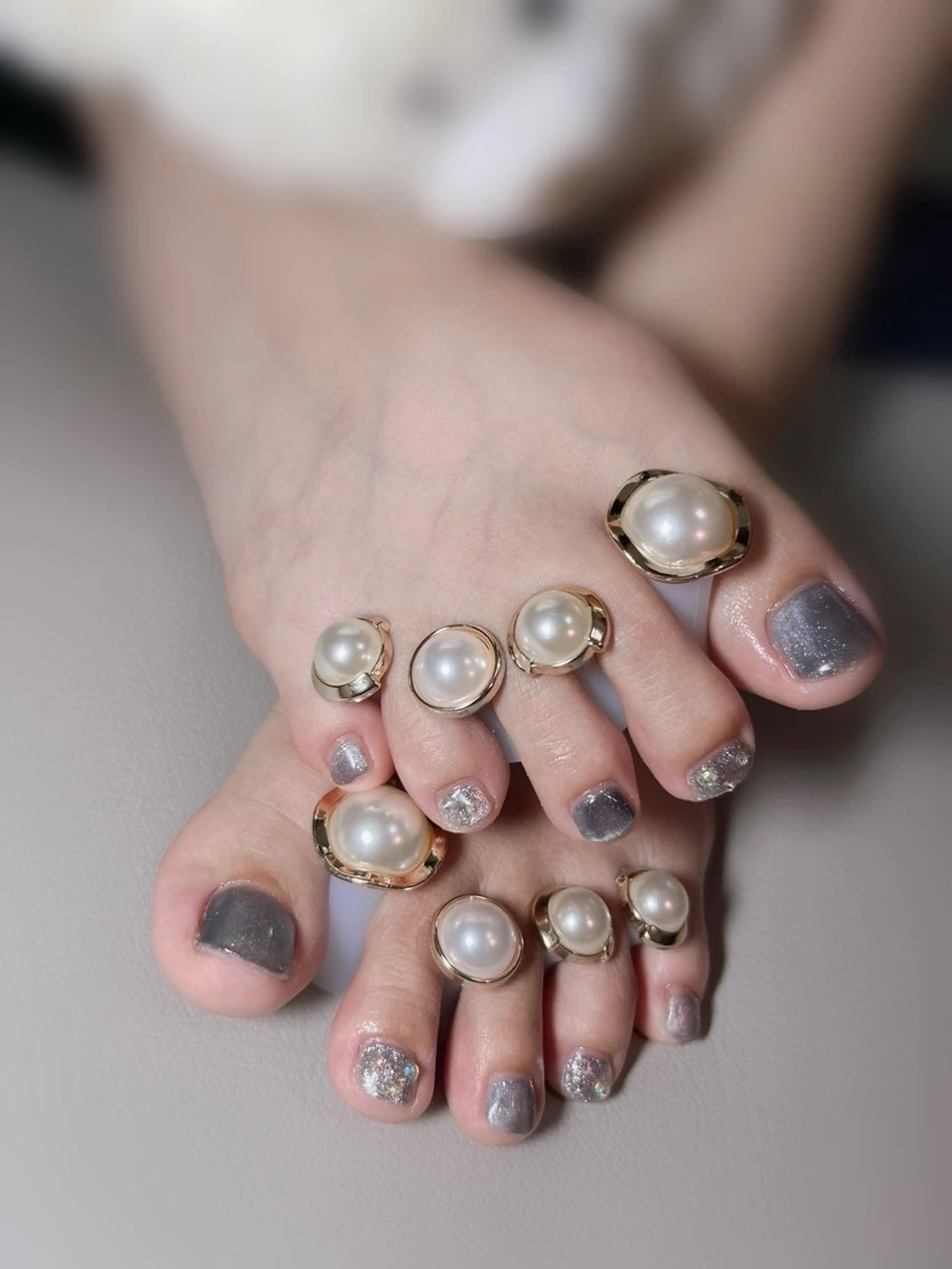 ネイル フットネイル ek.nail⭐︎ kanaのネイルデザイン
