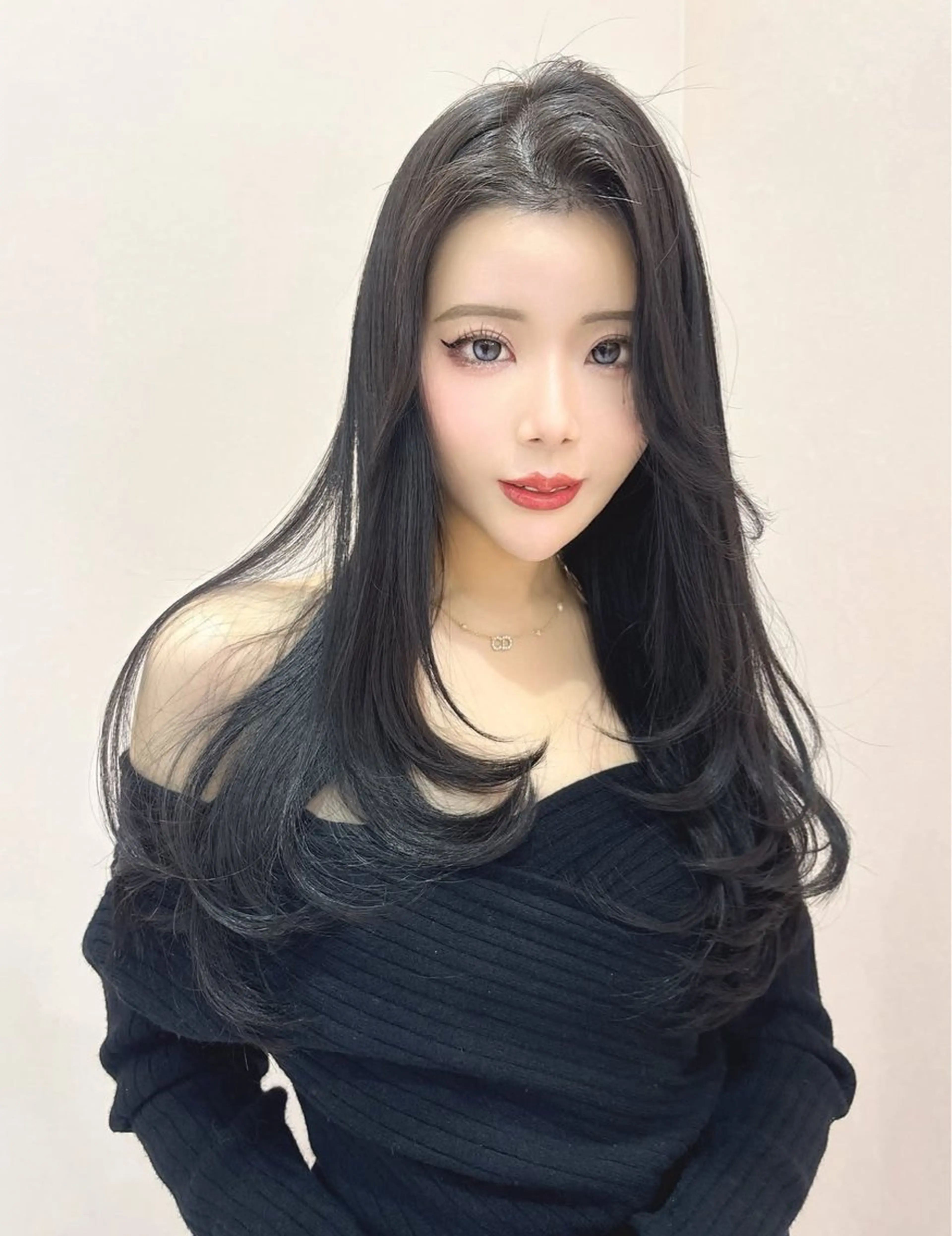 ロング カラー ヘアカラー トリートメント 韓国ヘア/髪質改善 TAKAHIROのヘアスタイル