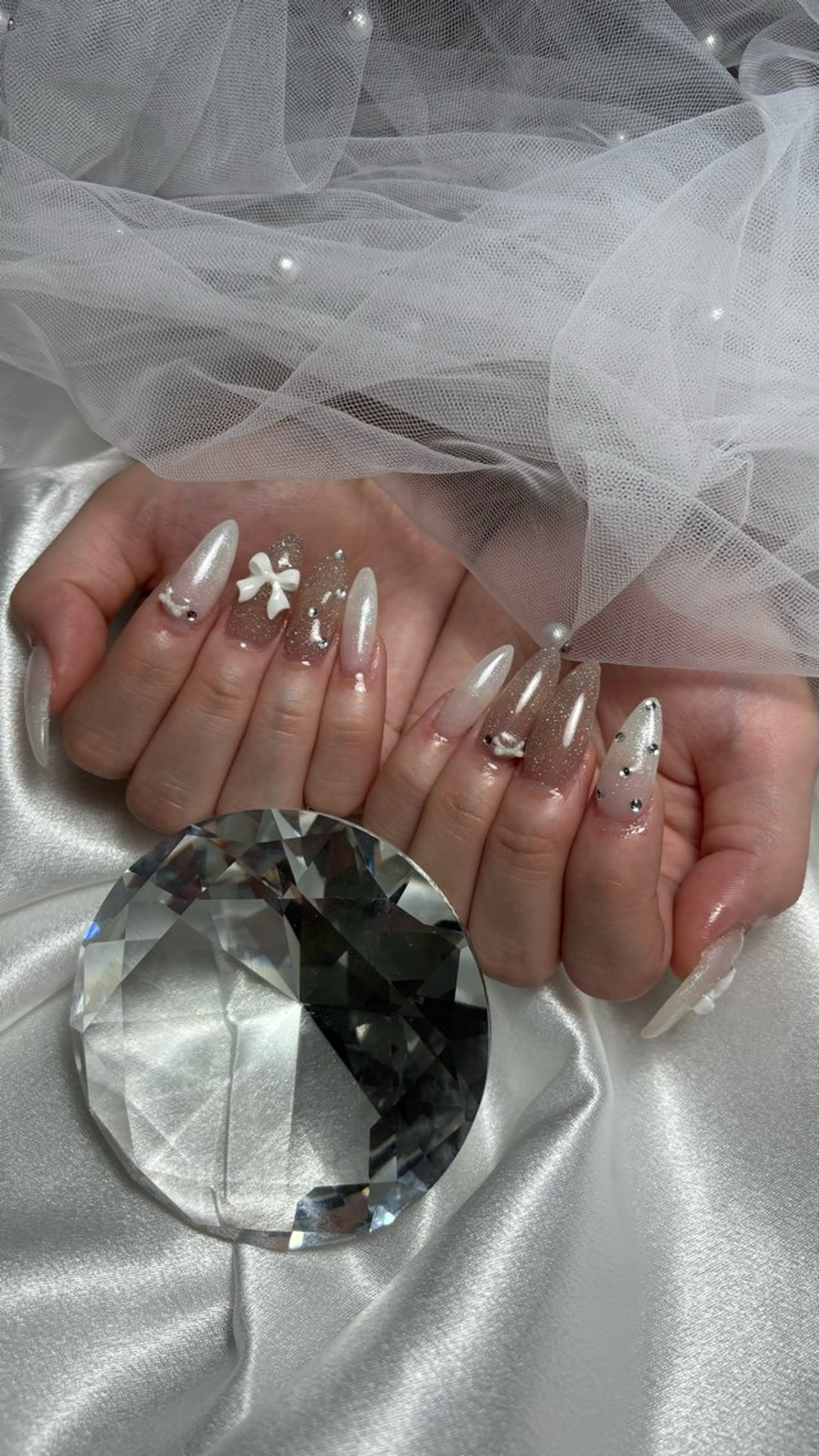 ネイル ハンドネイル Yuna ⟡.·*.のネイルデザイン