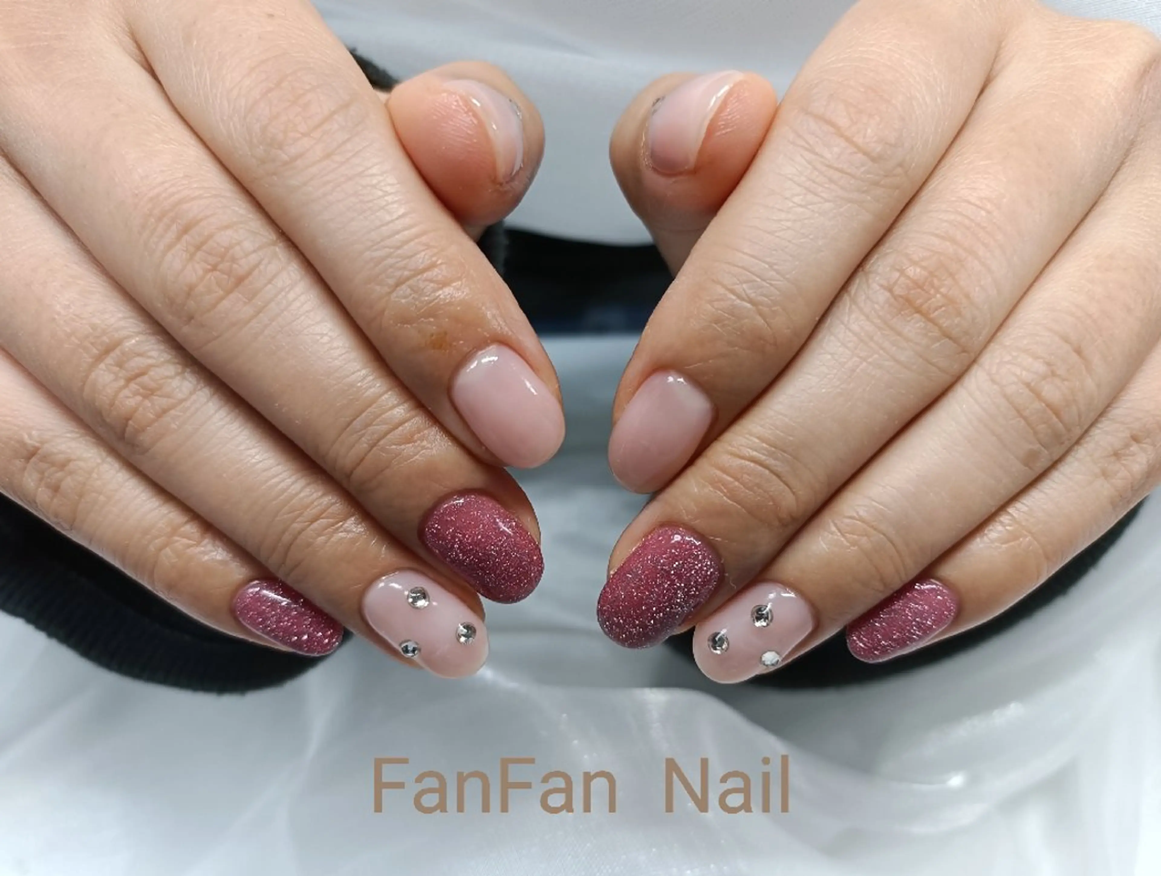 ネイル シンプルネイル RUE FANFANNAILのネイルデザイン