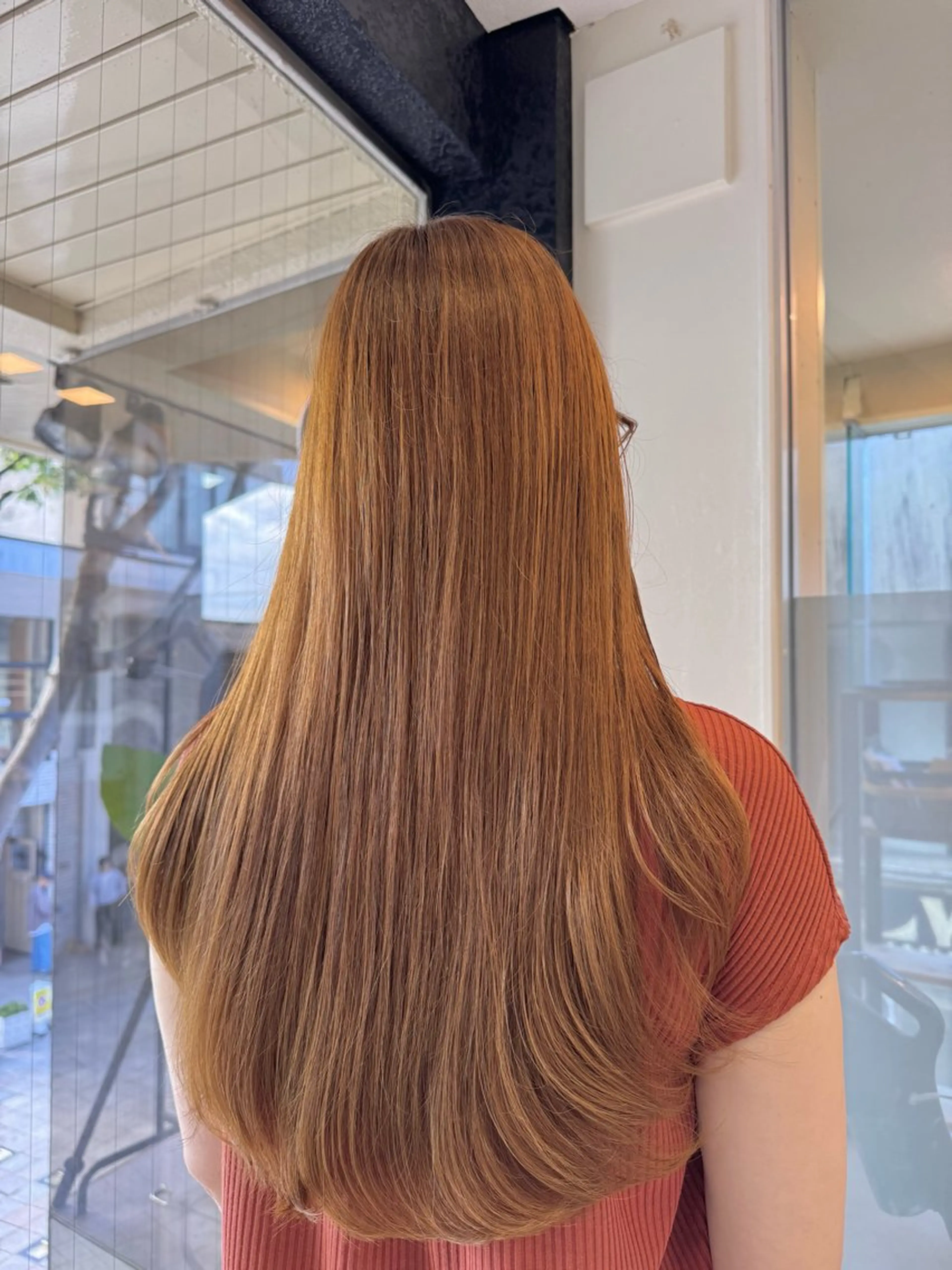 🍀前髪の癖直し🍀【前髪カット＆前髪矯正ストレート】⚡️前髪の強いうねりや割れてしまう生え癖を矯正⚡️の写真