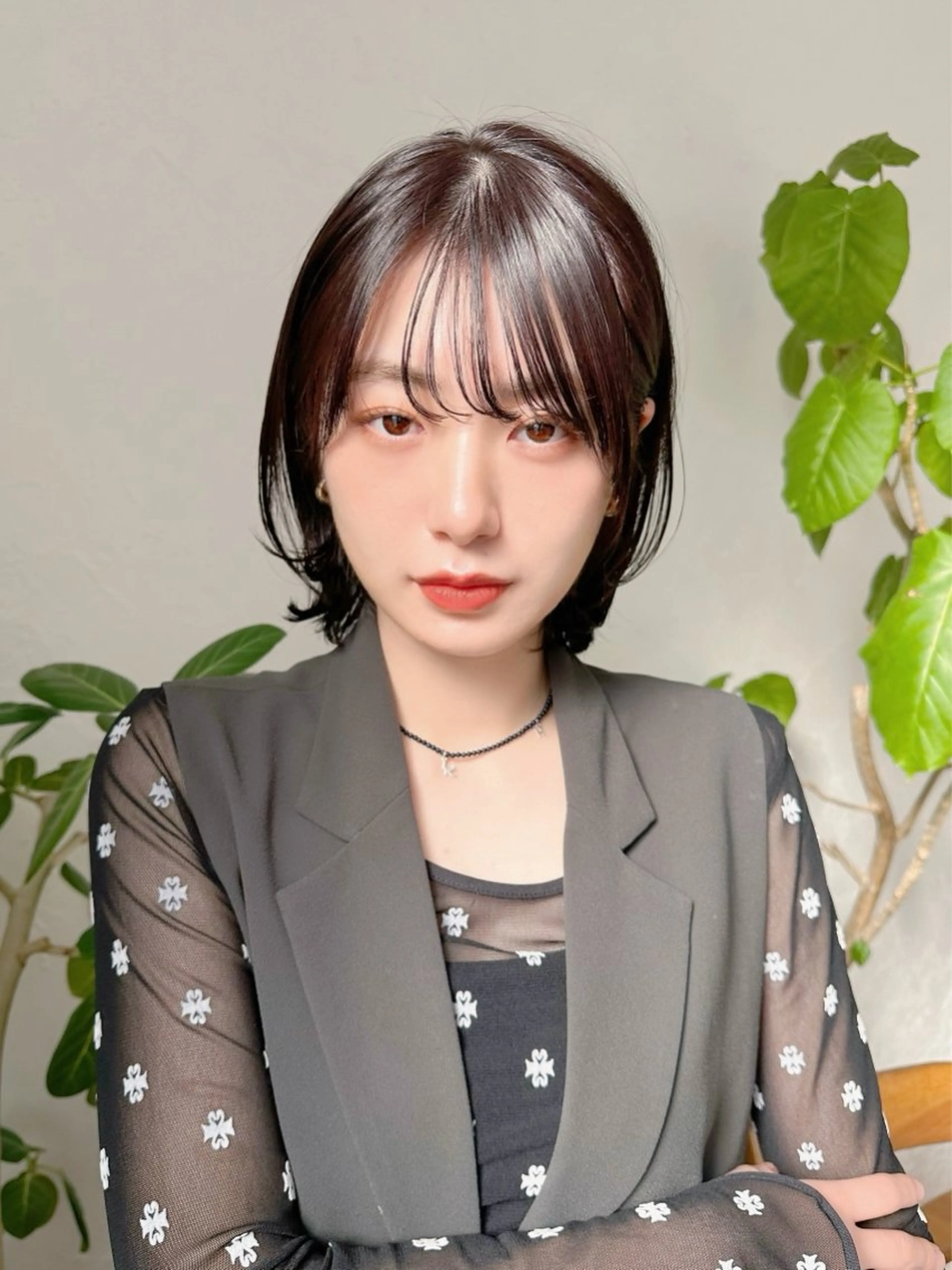 ショート カット トリートメント ヘアセット 🧸🫧暖色/ボブ/ 橋本美柚🫧🧸のヘアスタイル