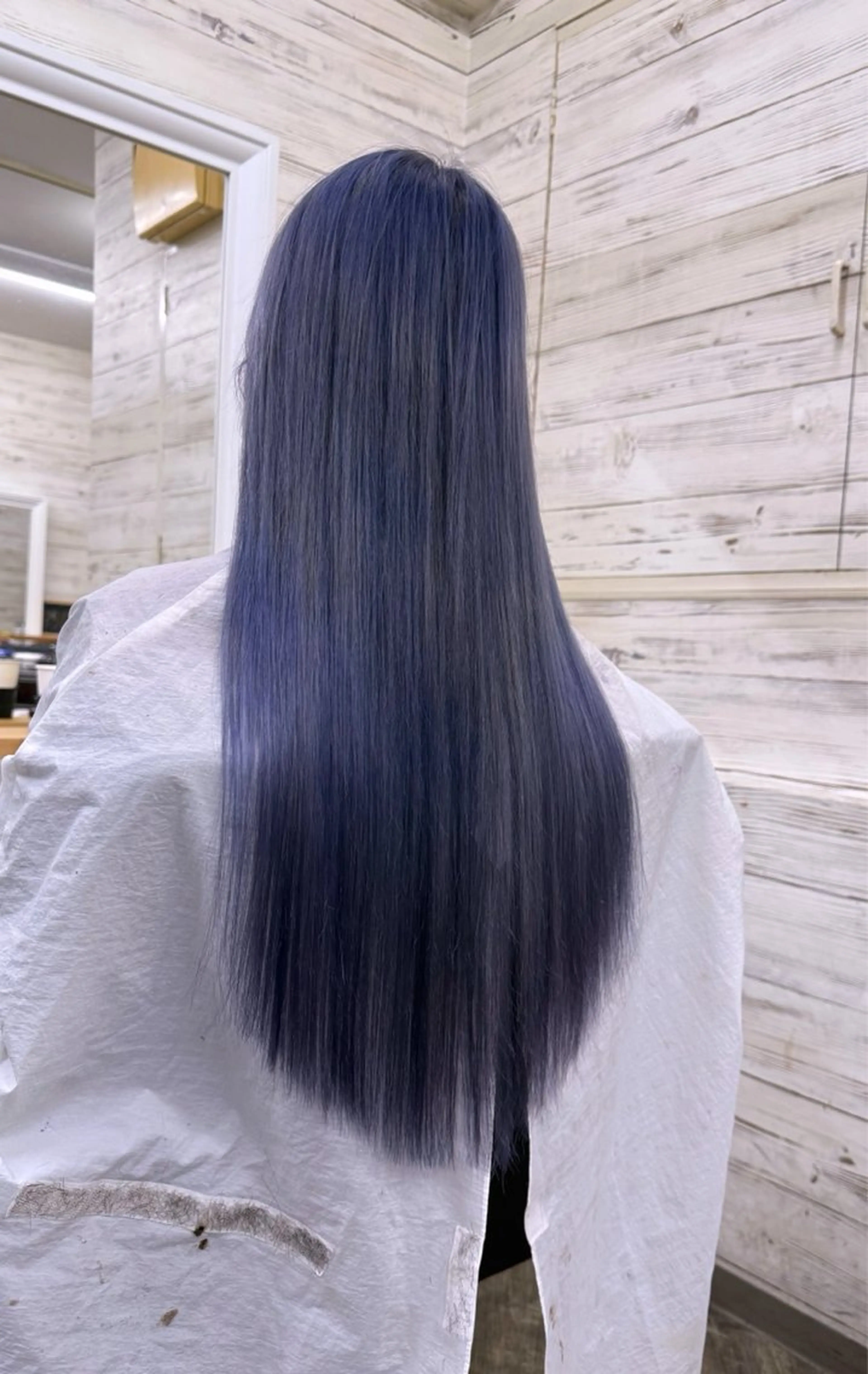 ロング カラー エクステ ヘアカラー エクステ 北沢 隆のヘアスタイル