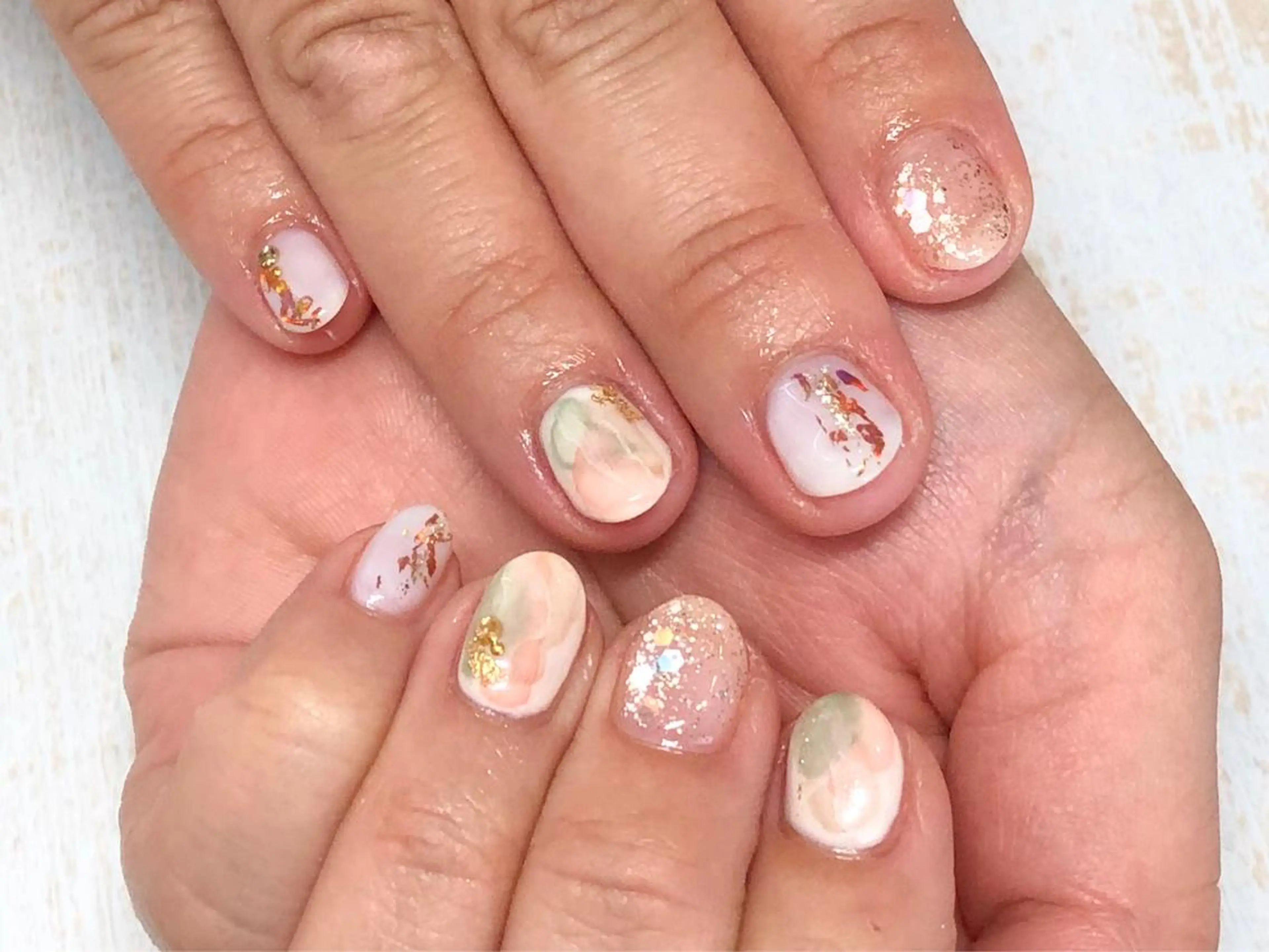 ネイル 𖡼 yumenoのネイルデザイン