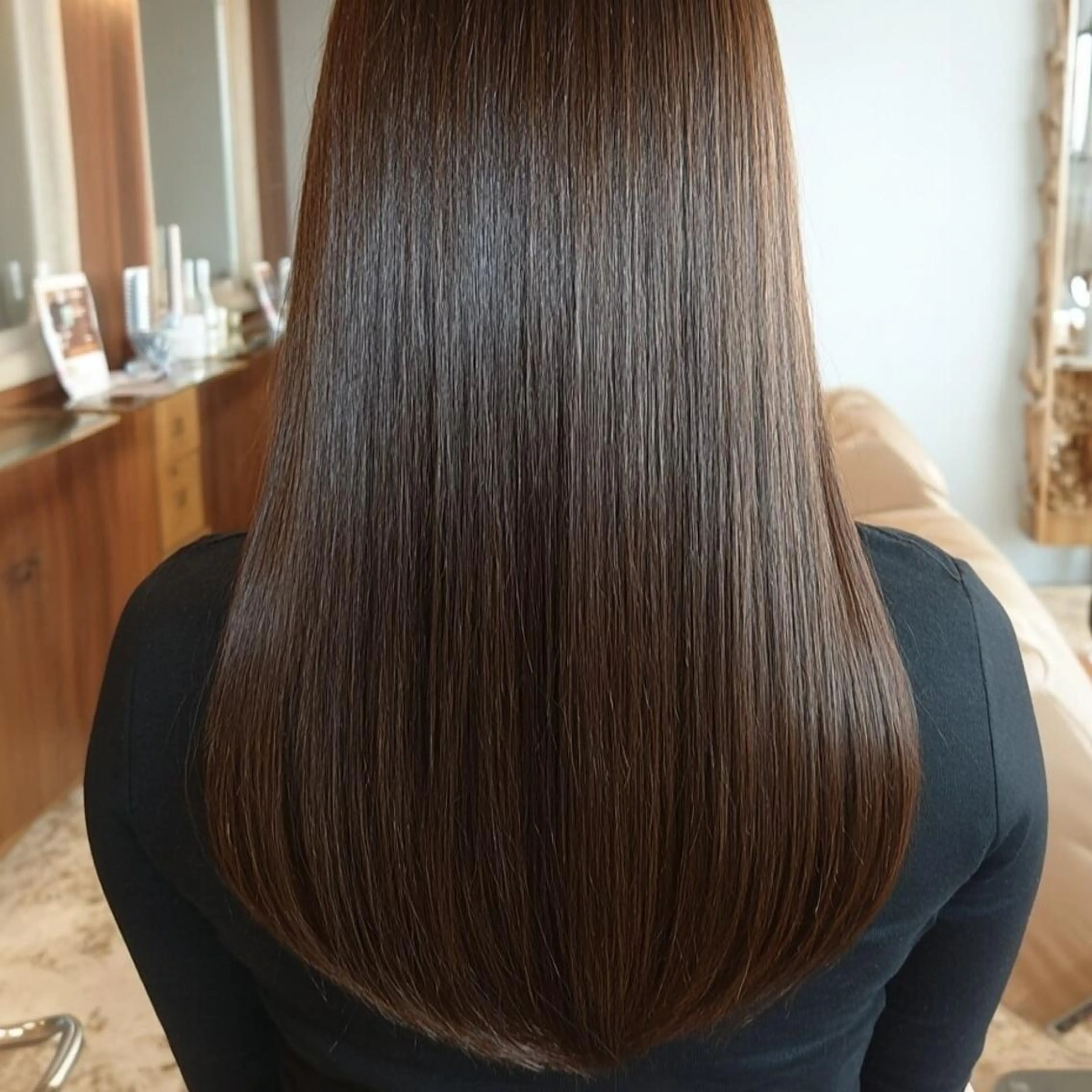 ロング カット 縮毛矯正 トリートメント 縮毛矯正特化 コグスリのヘアスタイル