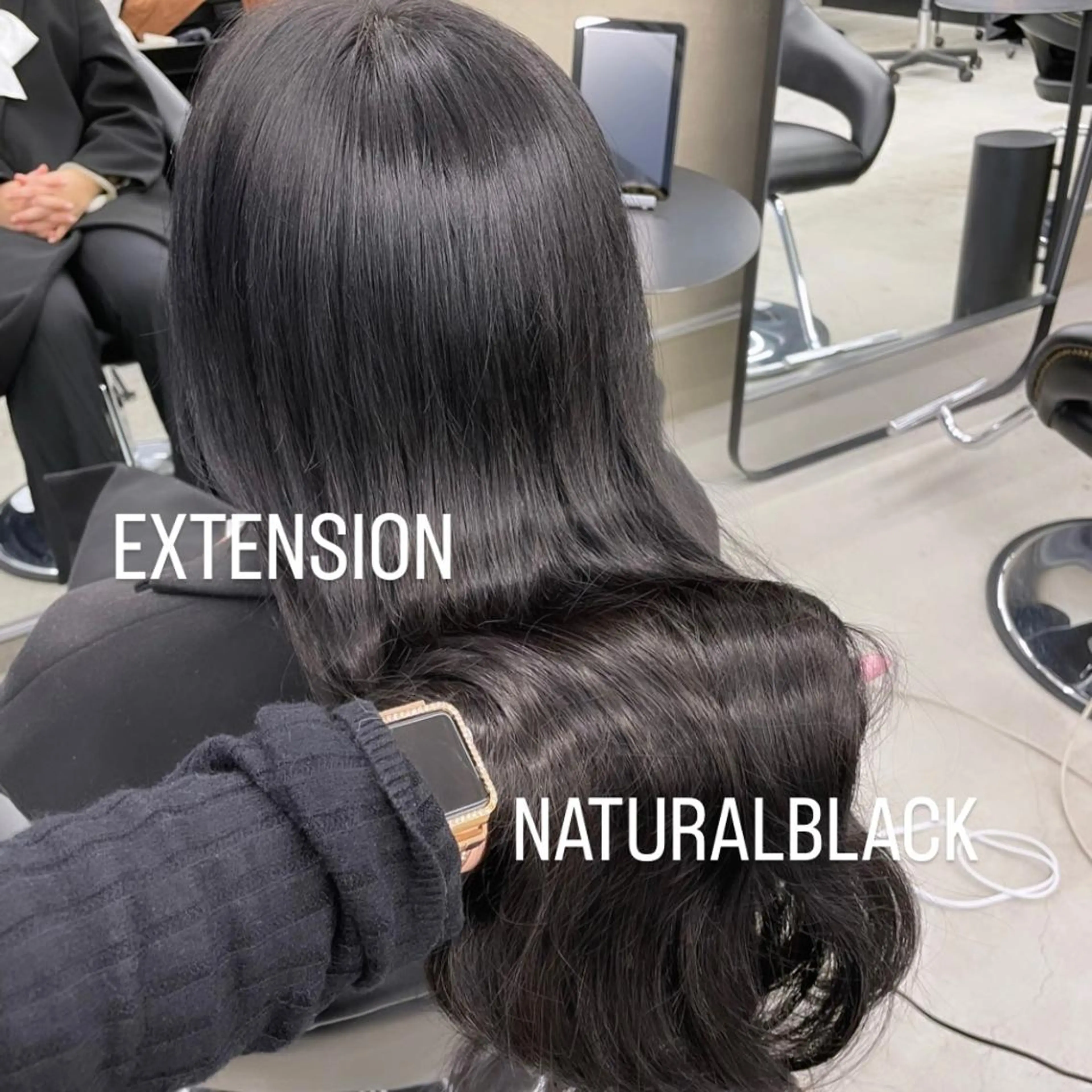 ロング カラー ヘアカラー エクステ エクステ🩵ブリーチ 韓国ヘア🩵KAEのヘアスタイル