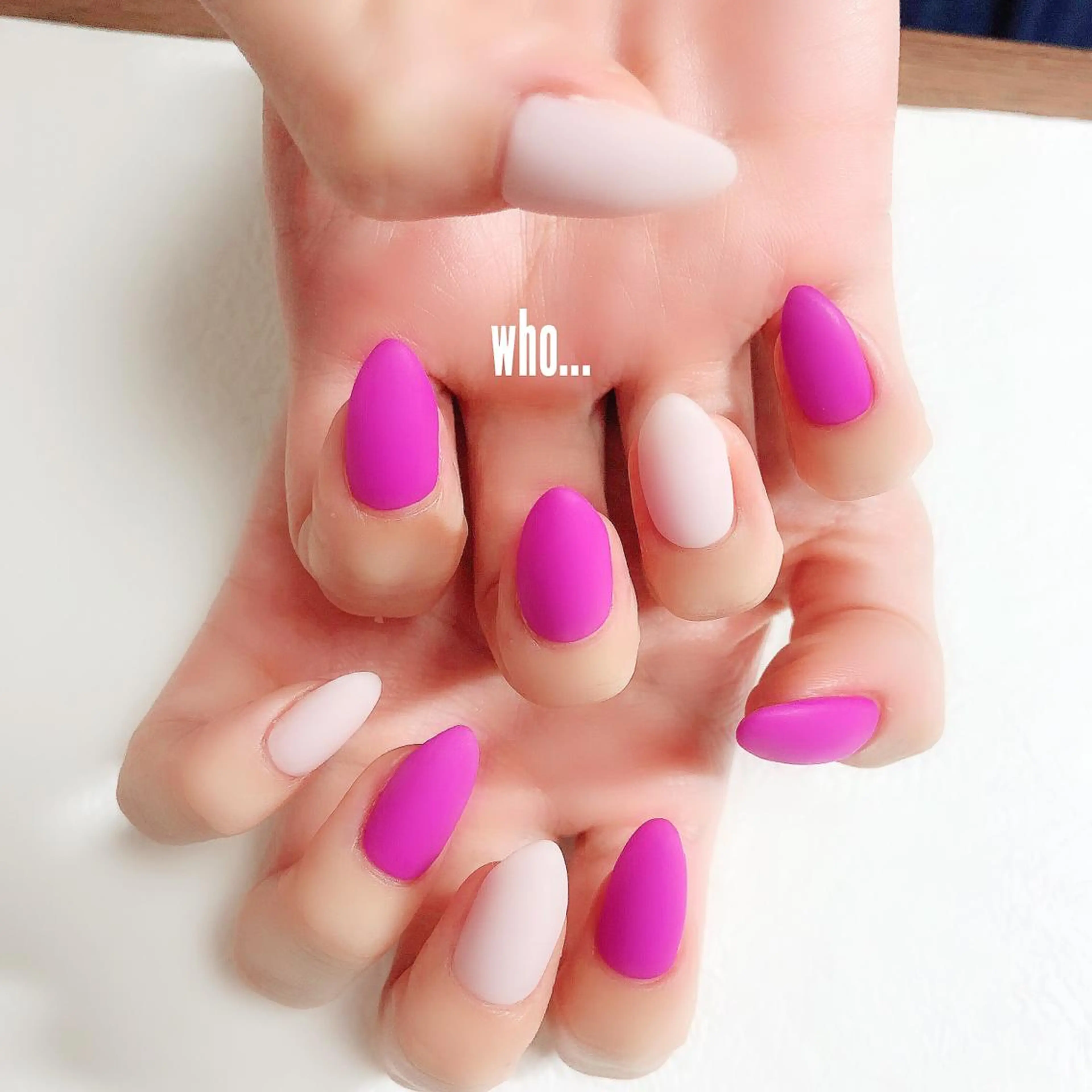 ネイル マットネイル NailSalon who...所属・n. fumikoのネイルデザイン