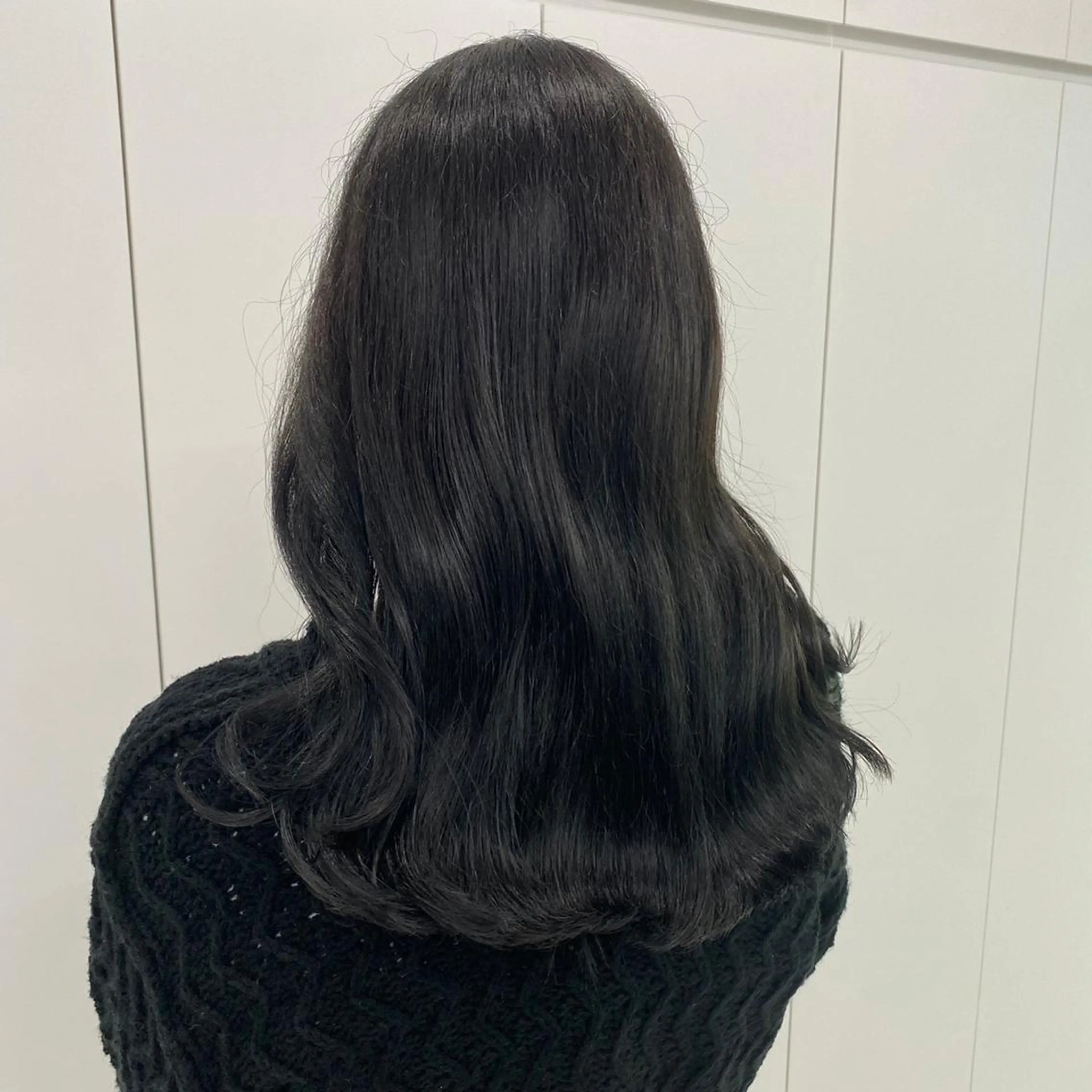 セミロング カラー ヘアアレンジ Ella所属・nana【艶髪】/ レイヤー/縮毛矯正のヘアスタイル