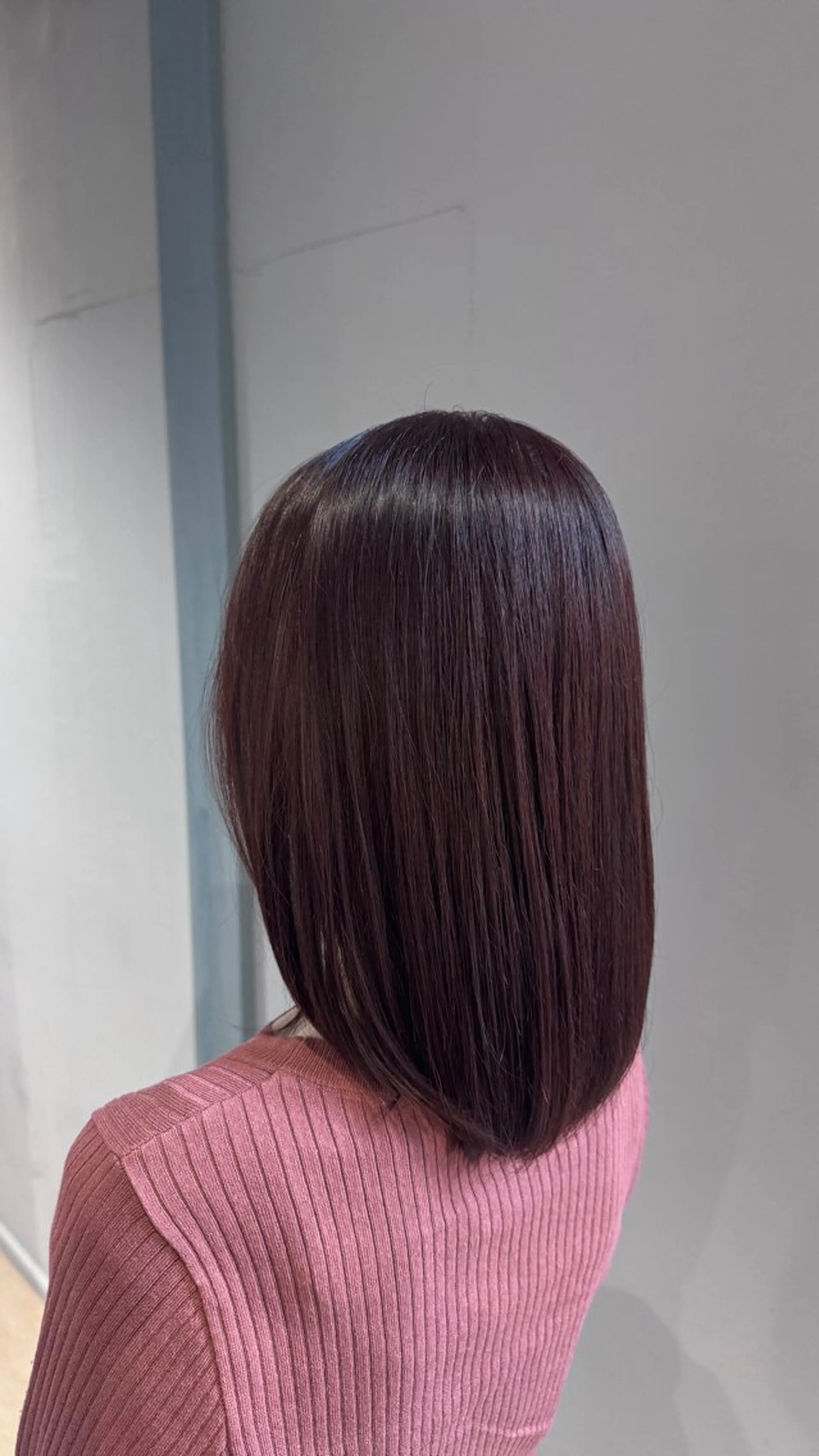 カラー ブラウンカラー ラベンダーカラー 鈴木 雅捺のヘアスタイル