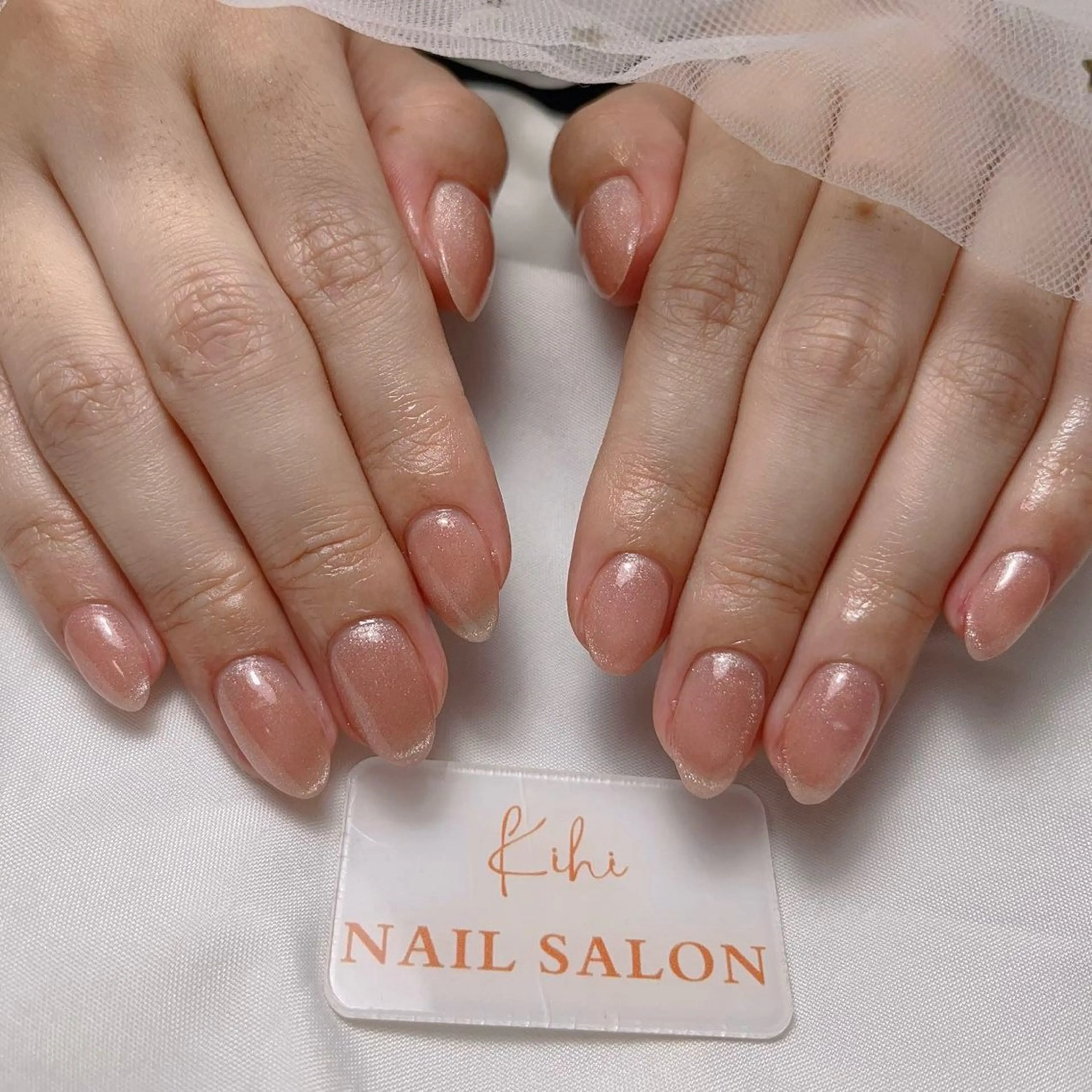 ネイル アートネイル フレンチネイル ジェルネイル グラデーション 韓国ネイル ハンドネイル 💕鈴木ユリ パラジェル/オフ無料のネイルデザイン