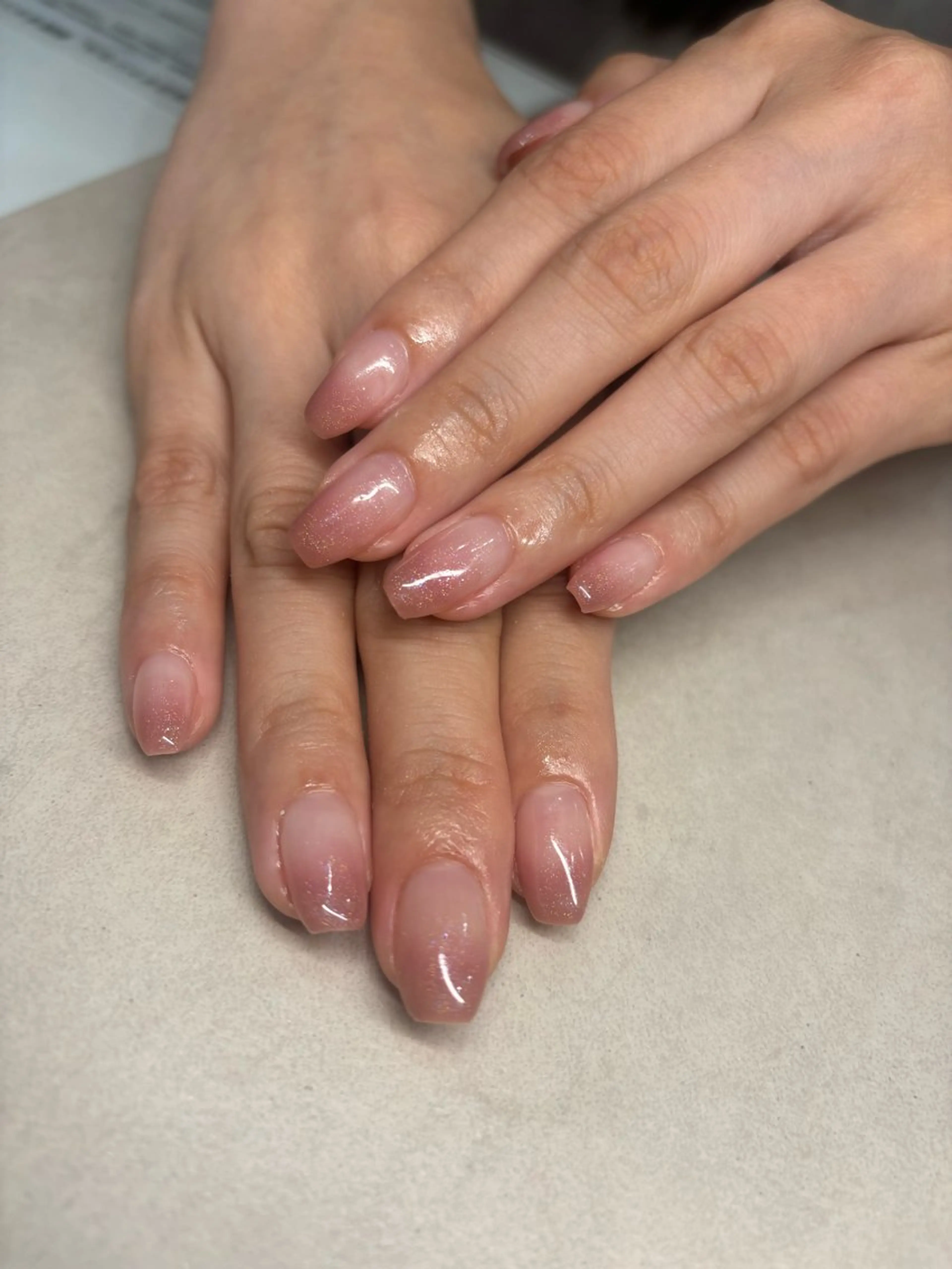 ネイル ラメ(グリッター) ラメグラデーション ハンドネイル LICO HAIR＆RELAXATION所属・Lico Ryoのネイルデザイン