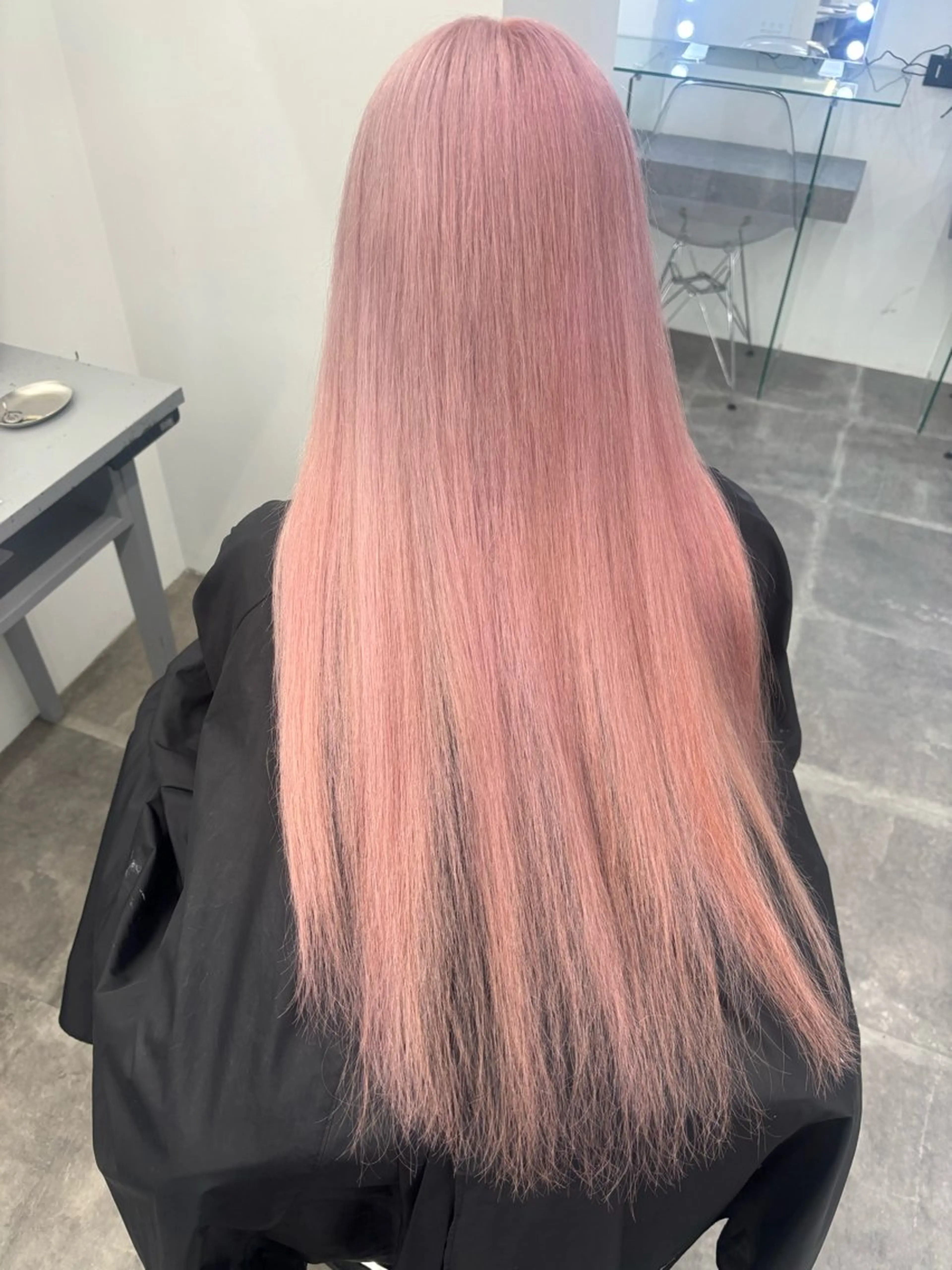 ロング 名古屋栄/PELE/ ブリーチ/asahiのヘアスタイル