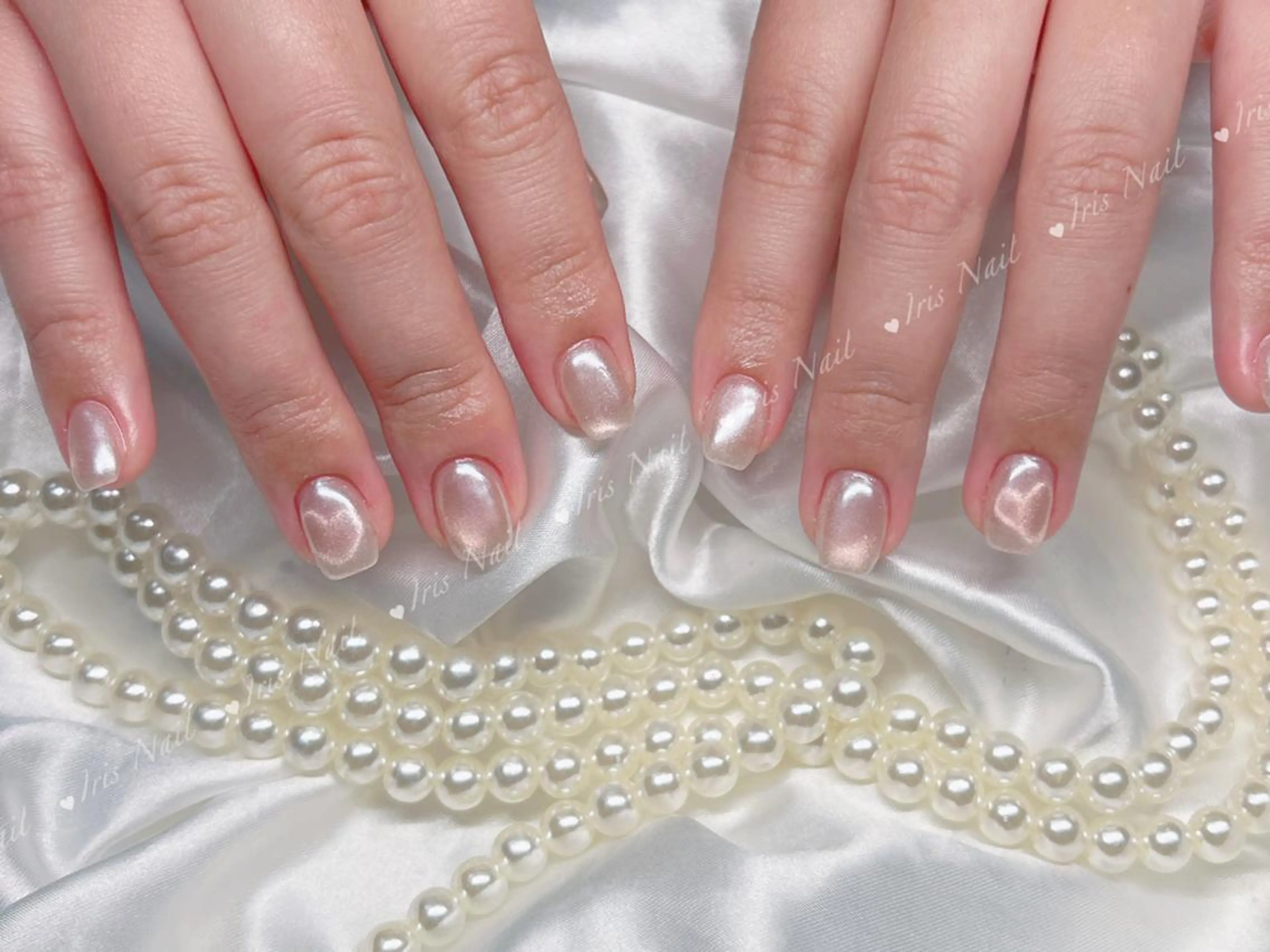 ネイル マグネットネイル ハンドネイル ハンドケア IRIS NAIL大塚のネイルデザイン