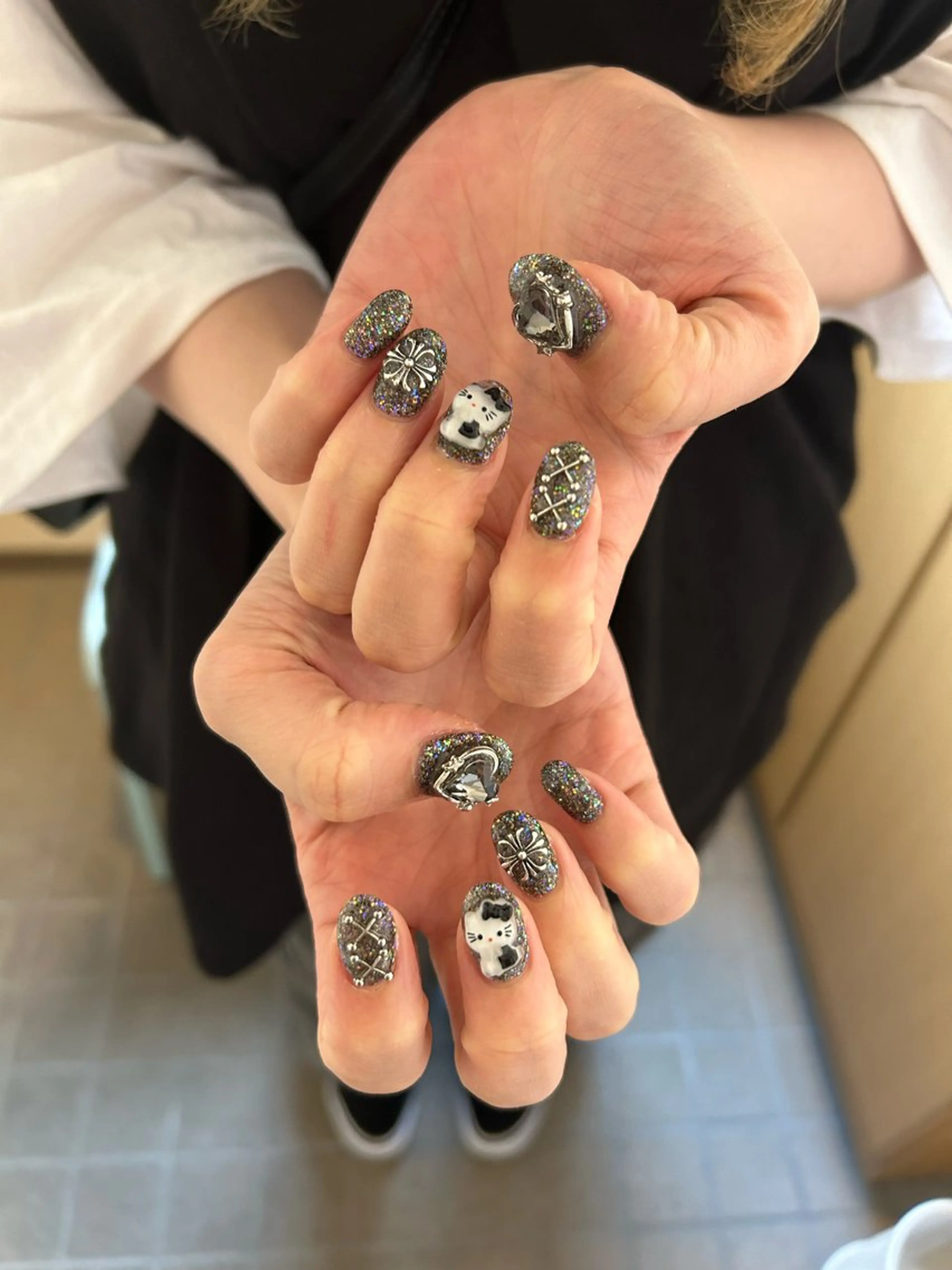 ネイル 持ち込み ハンドネイル Aimer Ciel エメシエル大宮ネイルのネイルデザイン