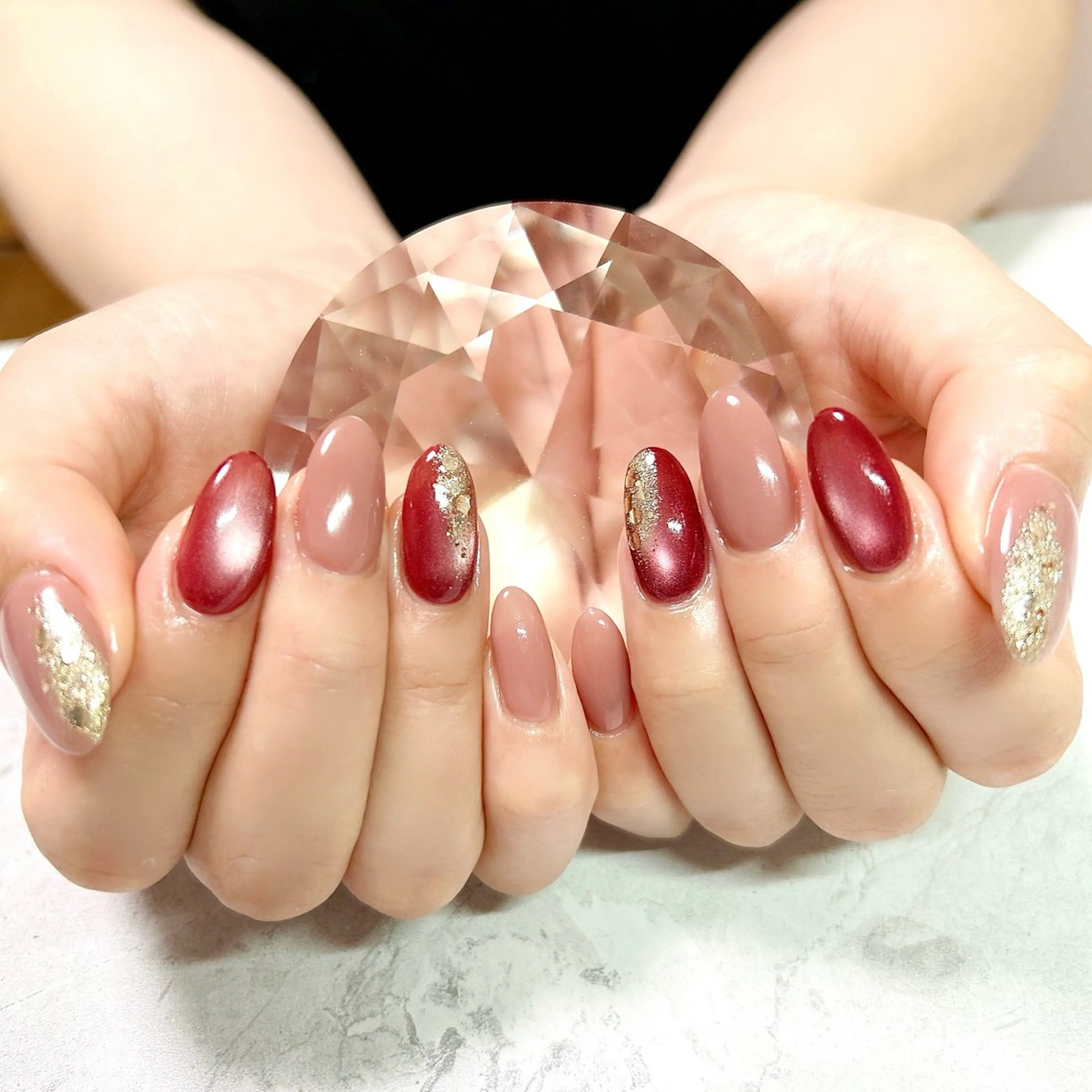 ネイル シンプルネイル private salon Reiのネイルデザイン