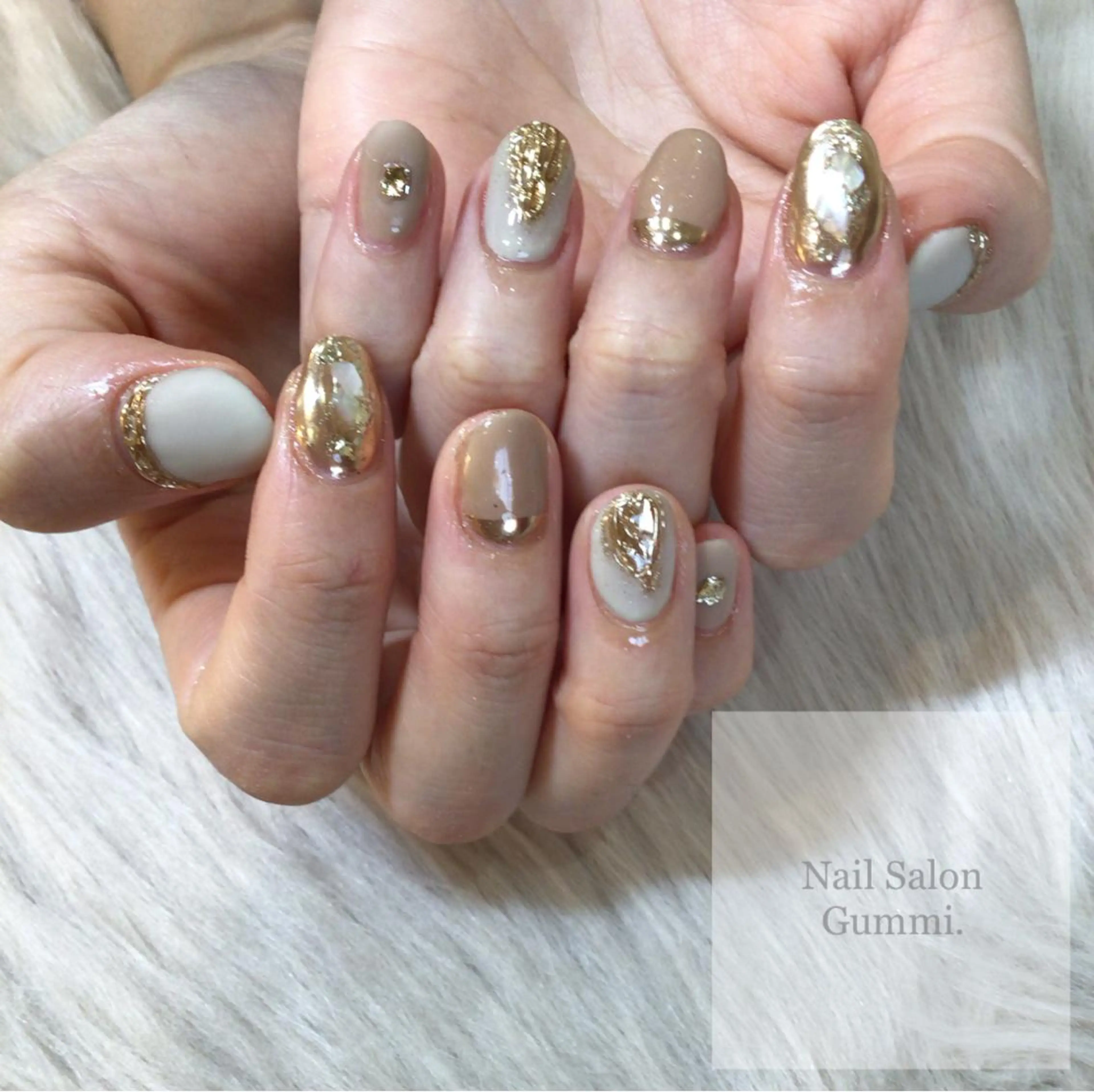 ネイル キラキラネイル 韓国ネイル ラメ(グリッター) ミラーネイル ニュアンスネイル Nail Salon Gummi.のネイルデザイン