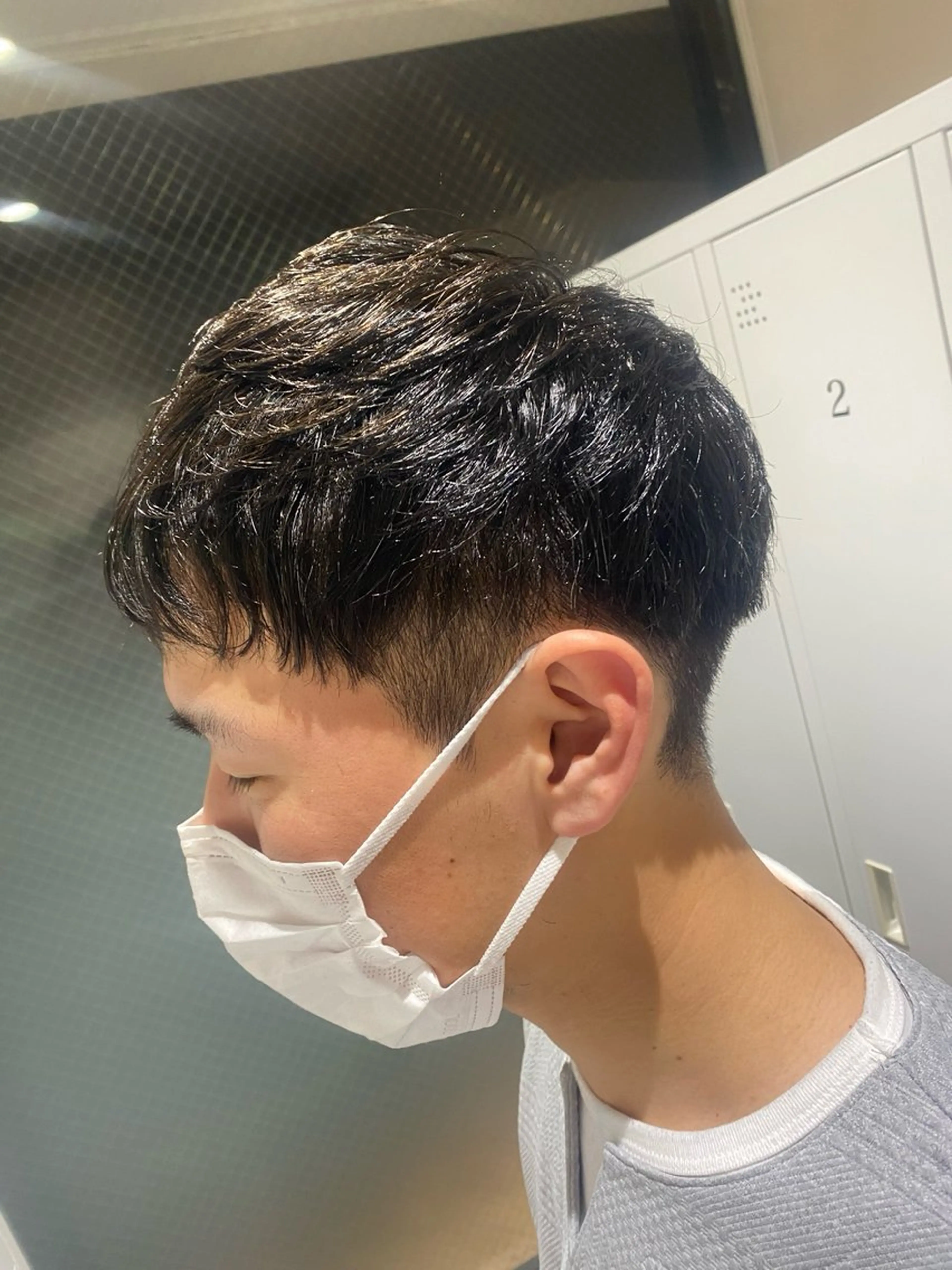 ショート メンズ カット ハイトーン/推しカラ ー⛓💜ゆららのヘアスタイル