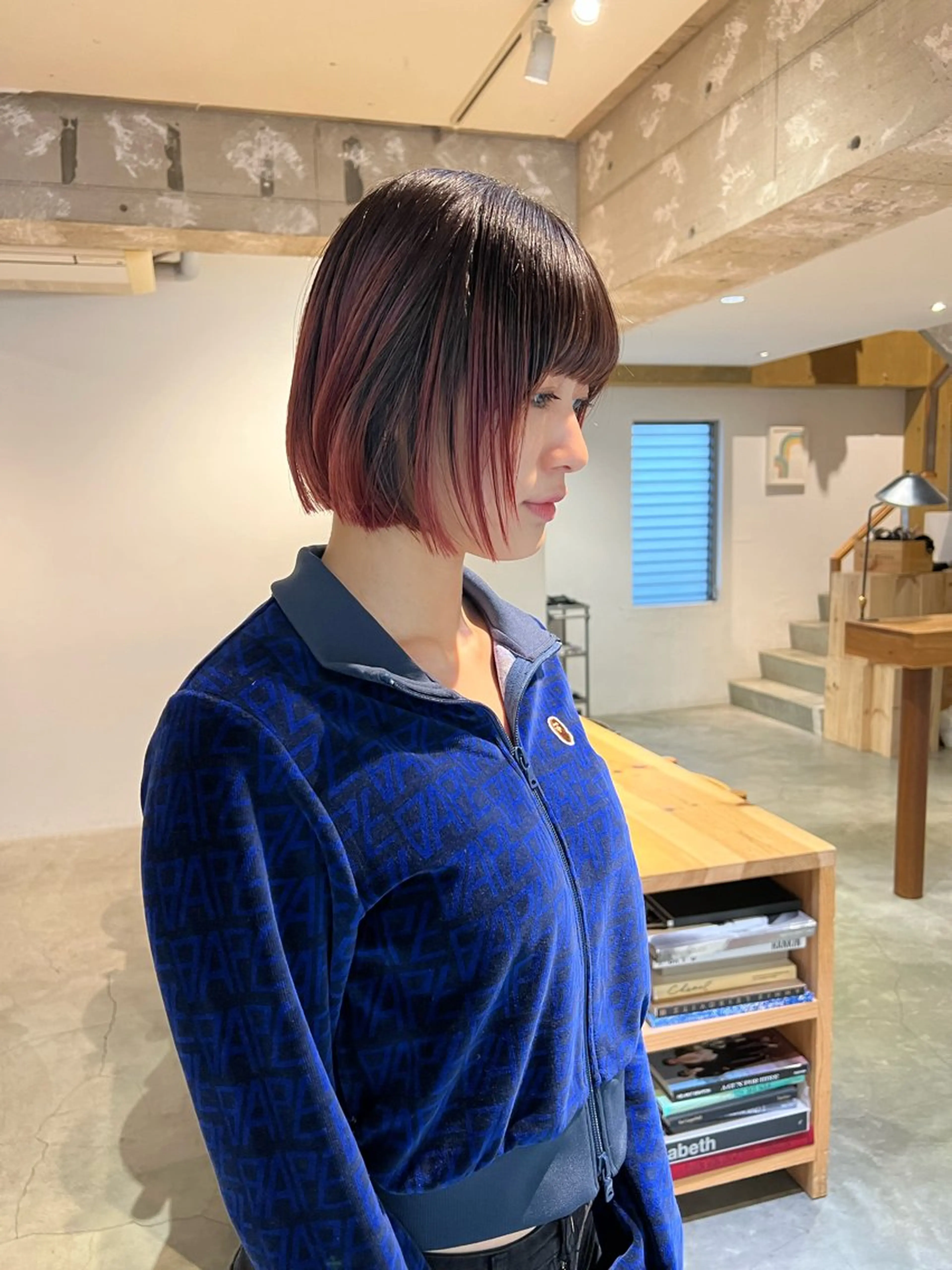 ショート カラー juno所属・ボブ/パーマ/透明感 カラー　善方浩貴のヘアスタイル