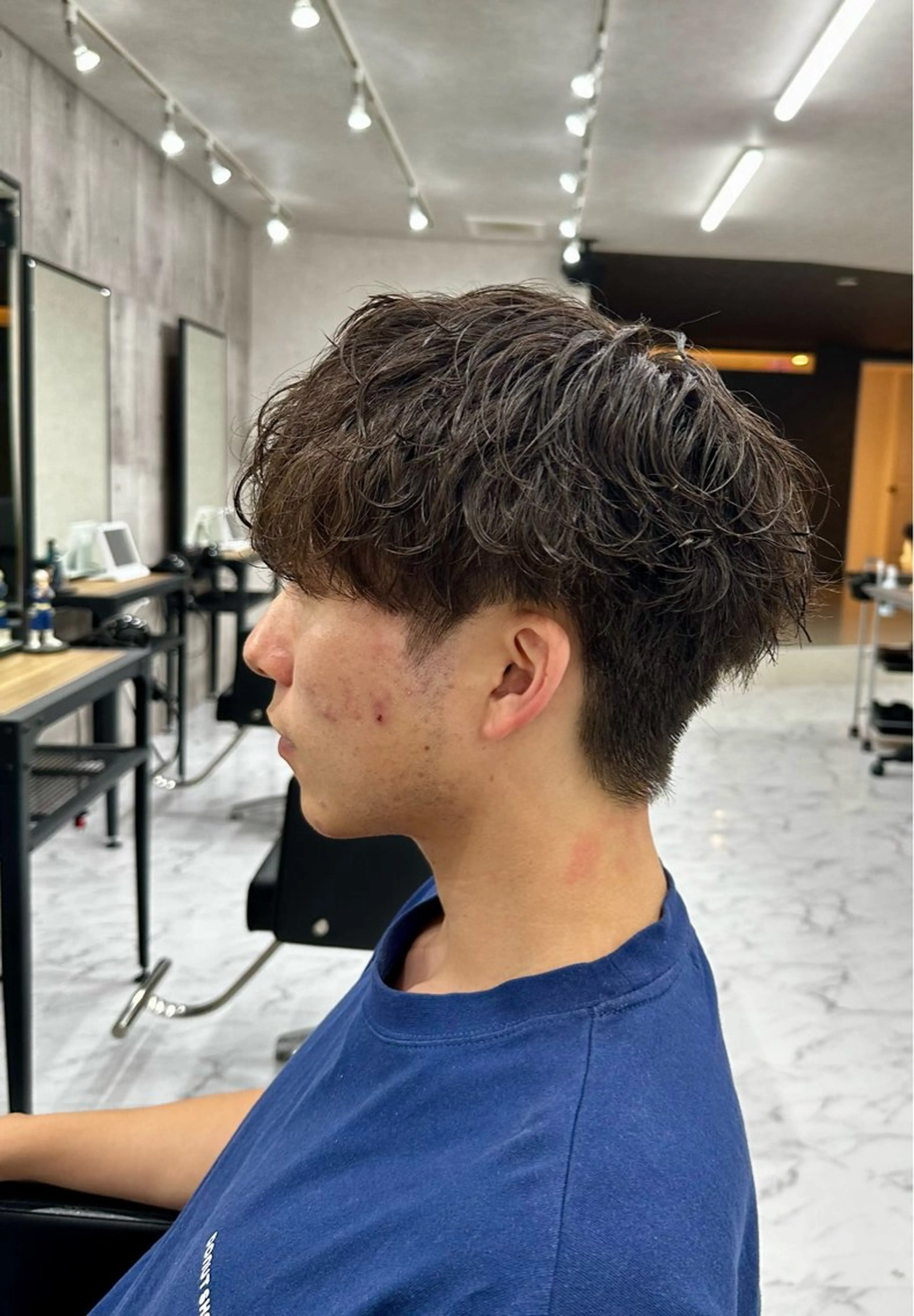 パーマ メンズ カット パーマ 🔥メンズ専門🔥 永長　涼のヘアスタイル