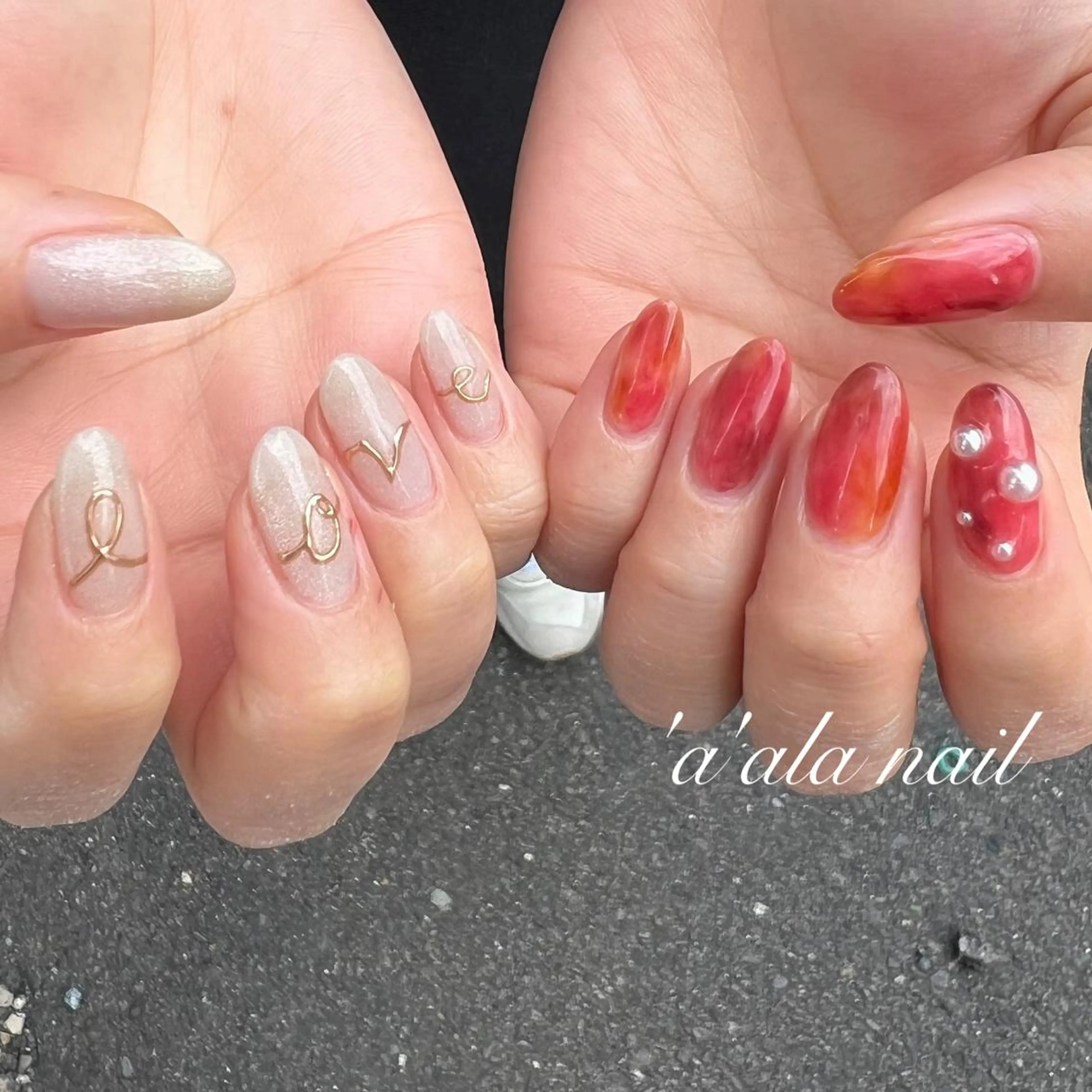 ネイル 'a'ala nailのネイルデザイン