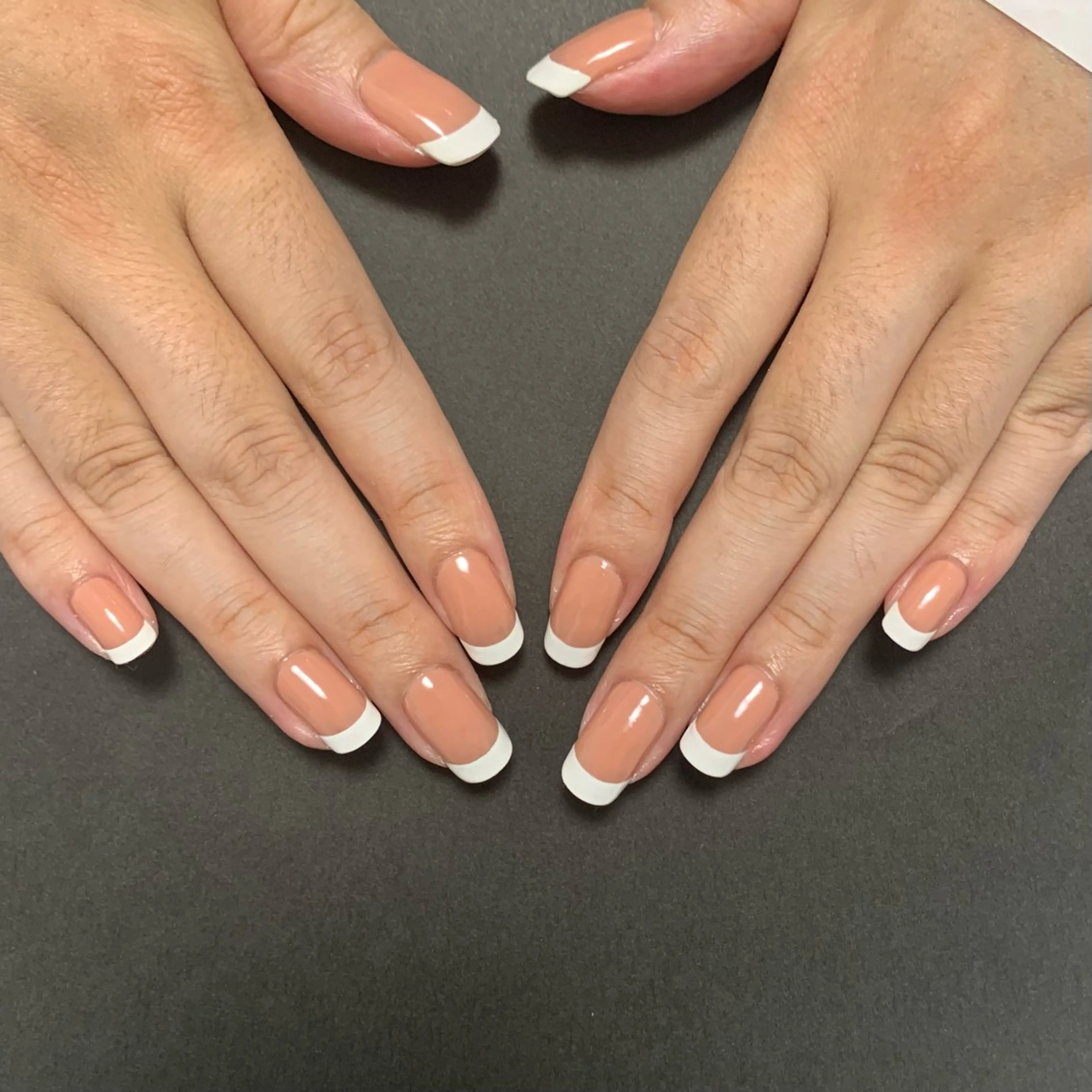 ネイル フレンチネイル ⭐︎休業中の練習⭐︎ JNA認定講師髙橋のネイルデザイン