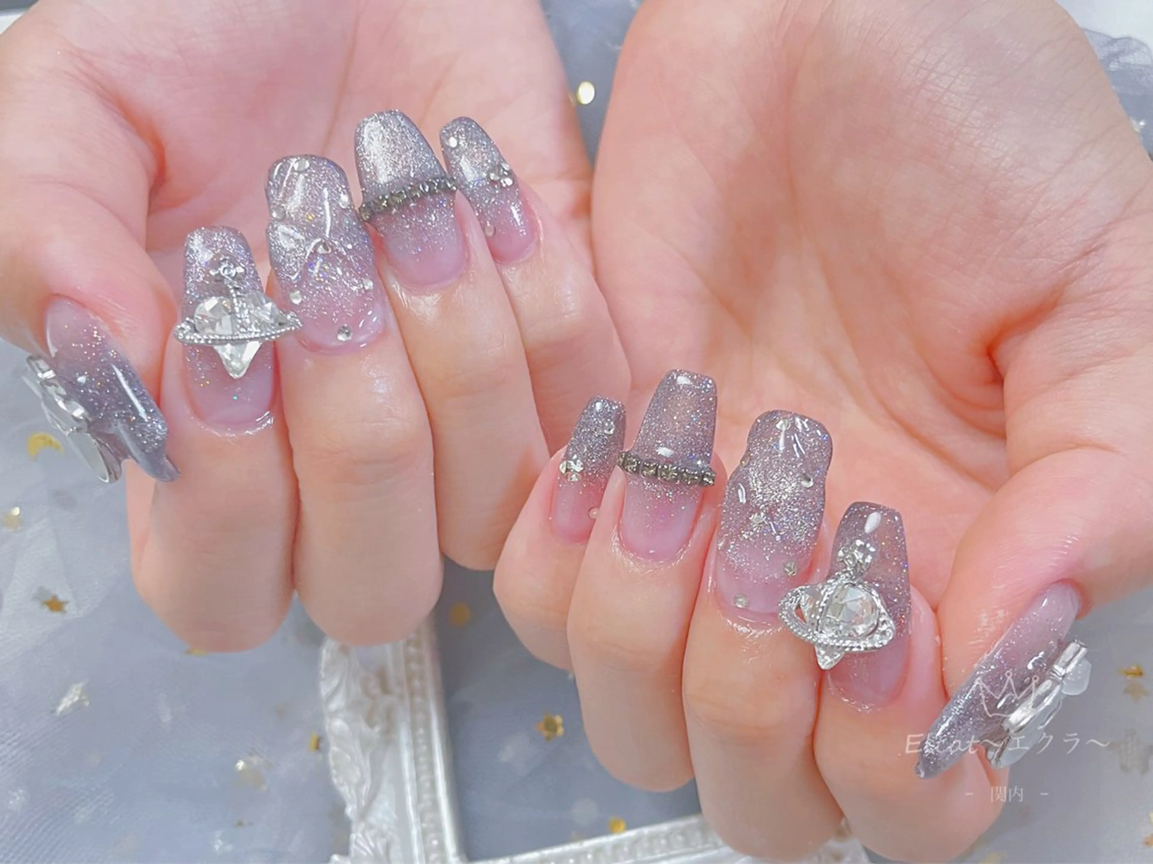 ネイル ハンドネイル ネイルサロンエクラ 🫧Shizukaのネイルデザイン