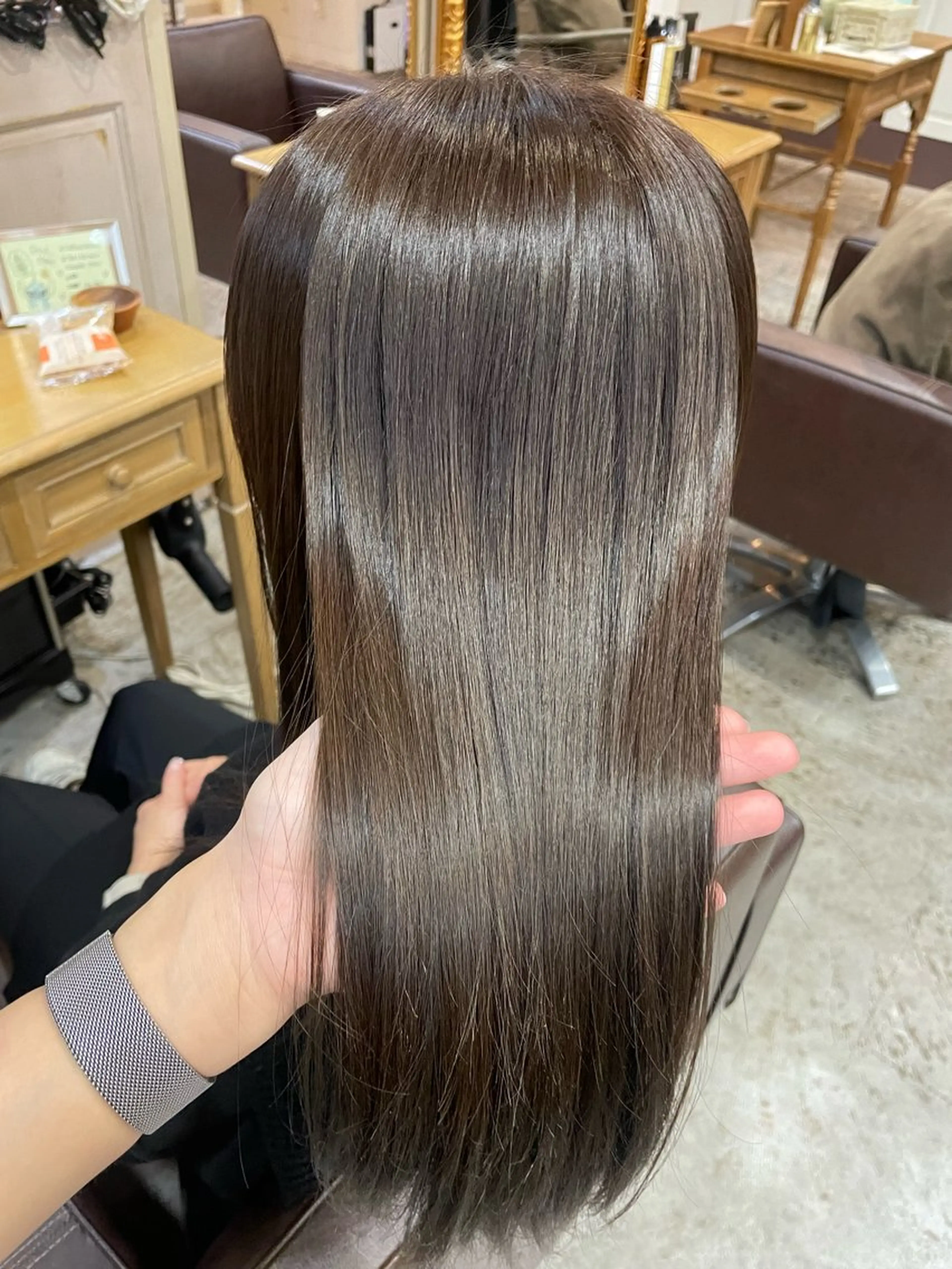 ロング カラー 髪質改善 トリートメント 髪質改善/髪質改善カ ラー/TOKIのヘアスタイル