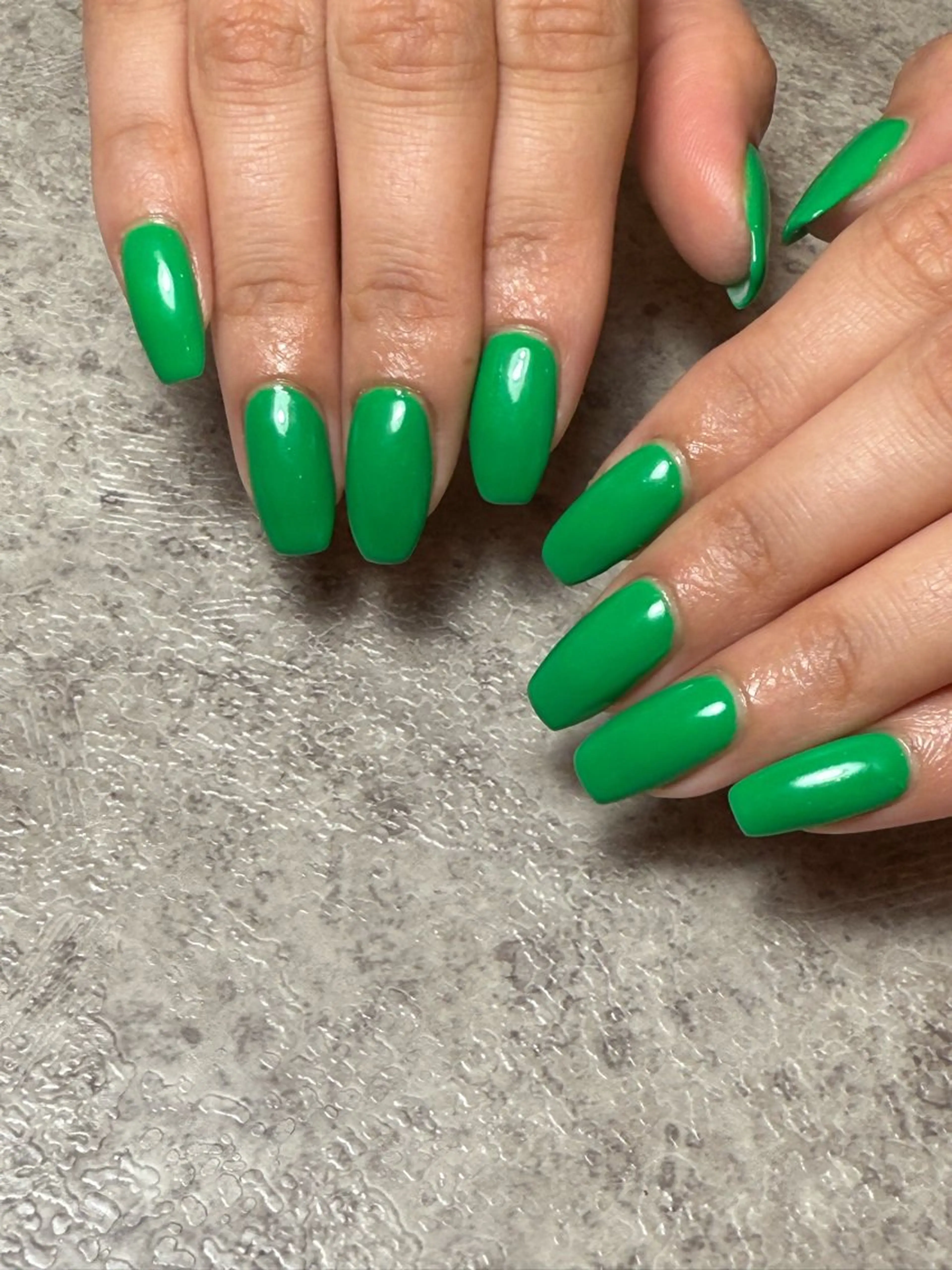 ネイル グリーン withB 池尻大橋のネイルデザイン