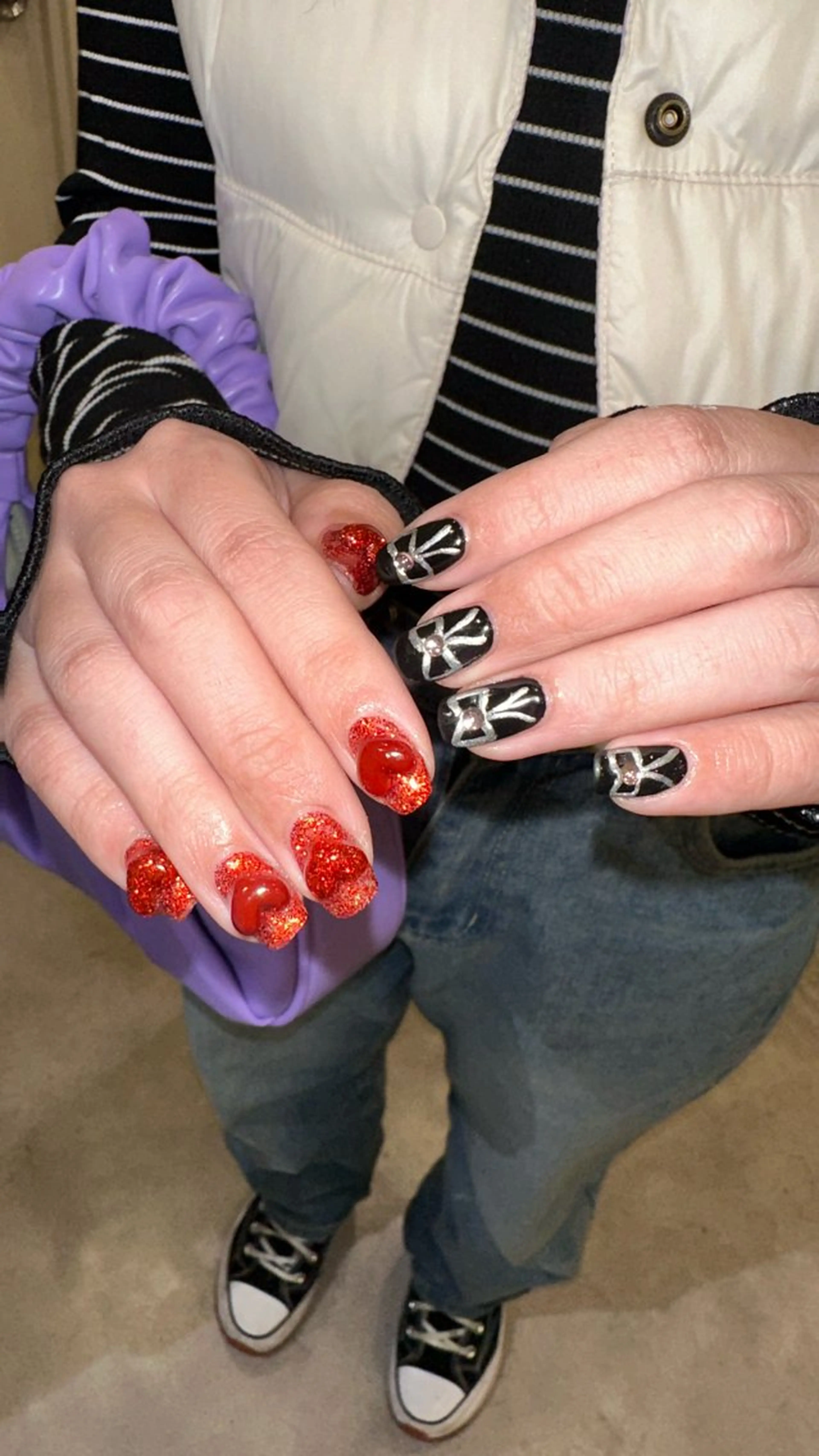 ネイル ハンドネイル 👽個性派ネイル🎀 komachiのヘアスタイル