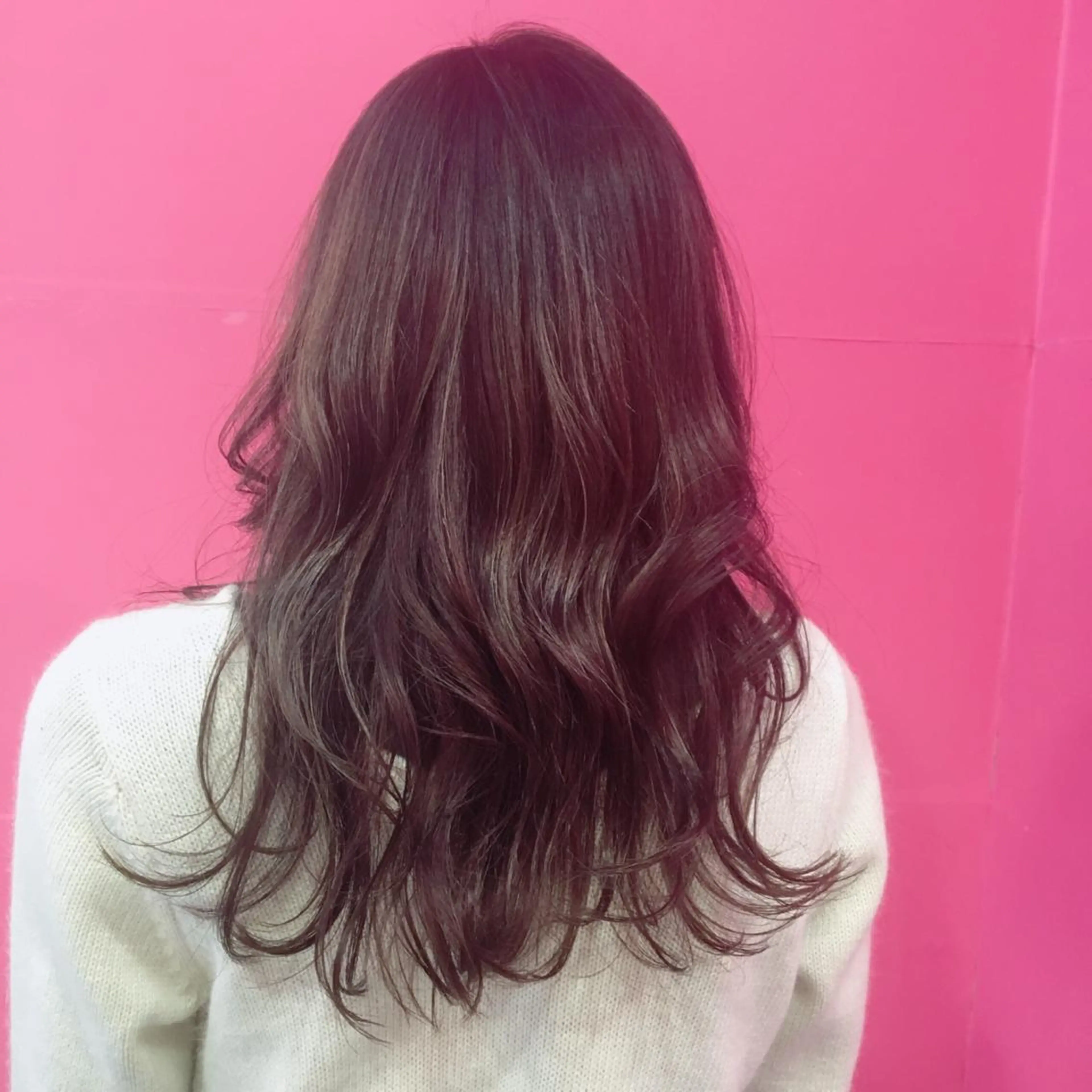 ロング ハイライト LiNA🌿藤原 茉莉花のマツエク・マツパデザイン